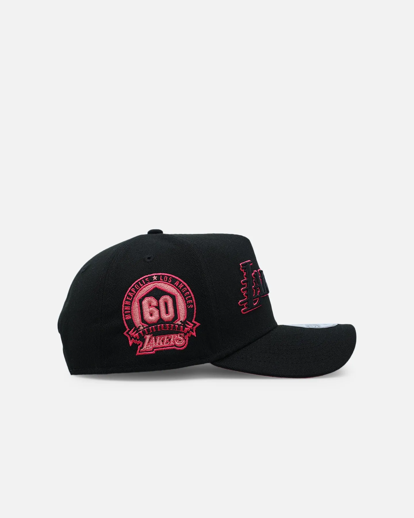 New Era Los Angeles Lakers 'Rose Nights' 9FORTY A-Frame Snapback Black sold by Culture Kings product image thumbnail 3