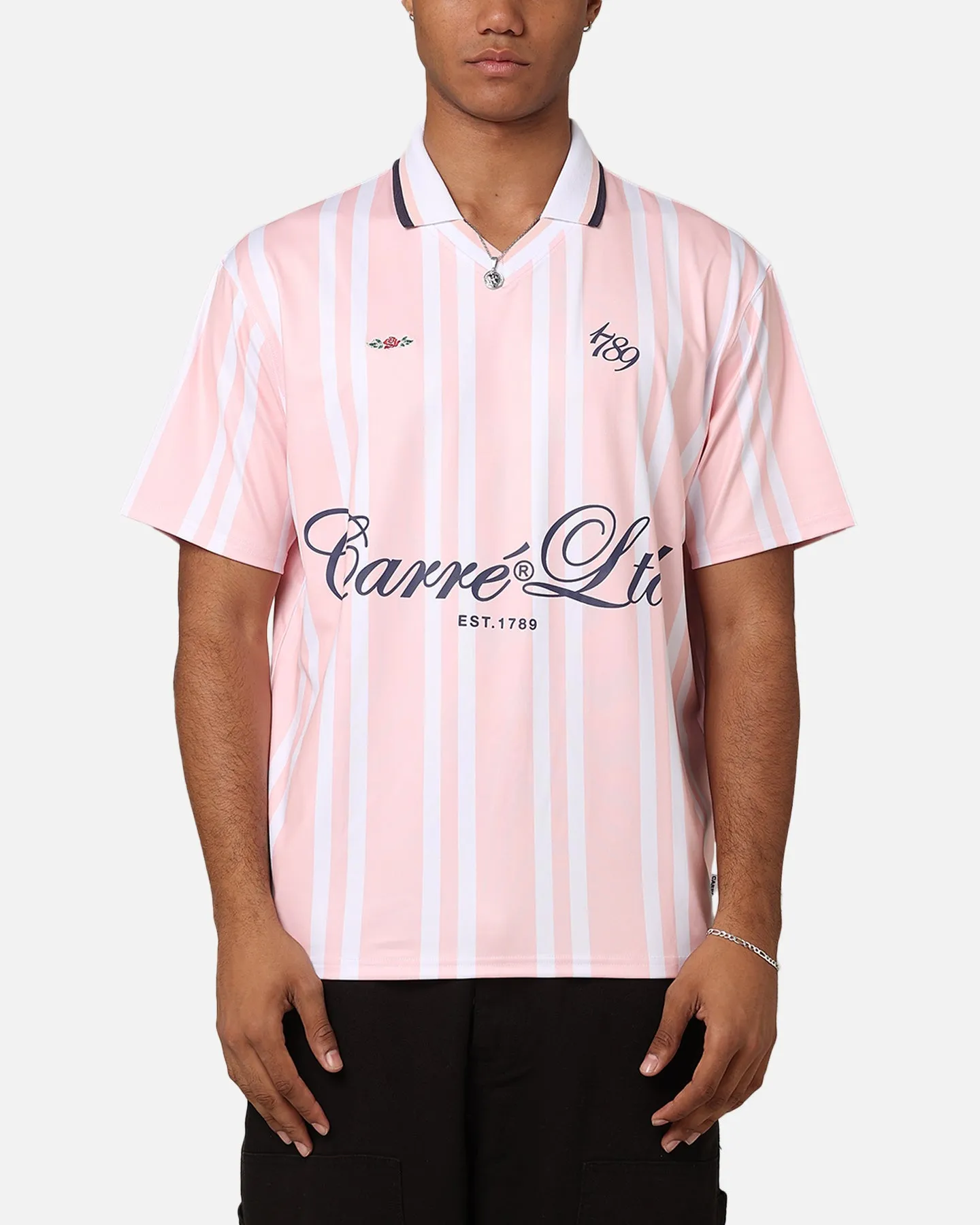 Carre Le'Form Football Jersey White/Pink sold by Culture Kings