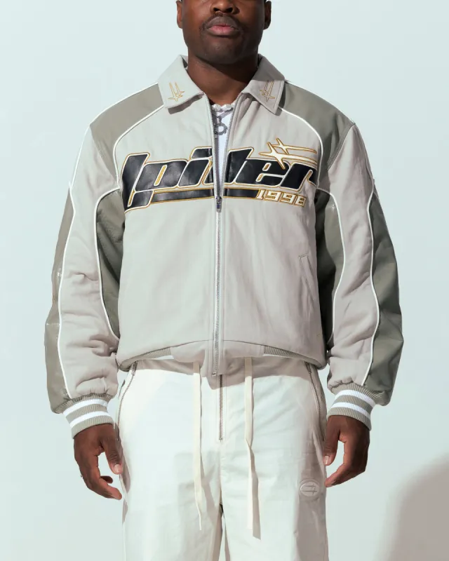 Loiter Formula Jacket Beige made by Culture Kings