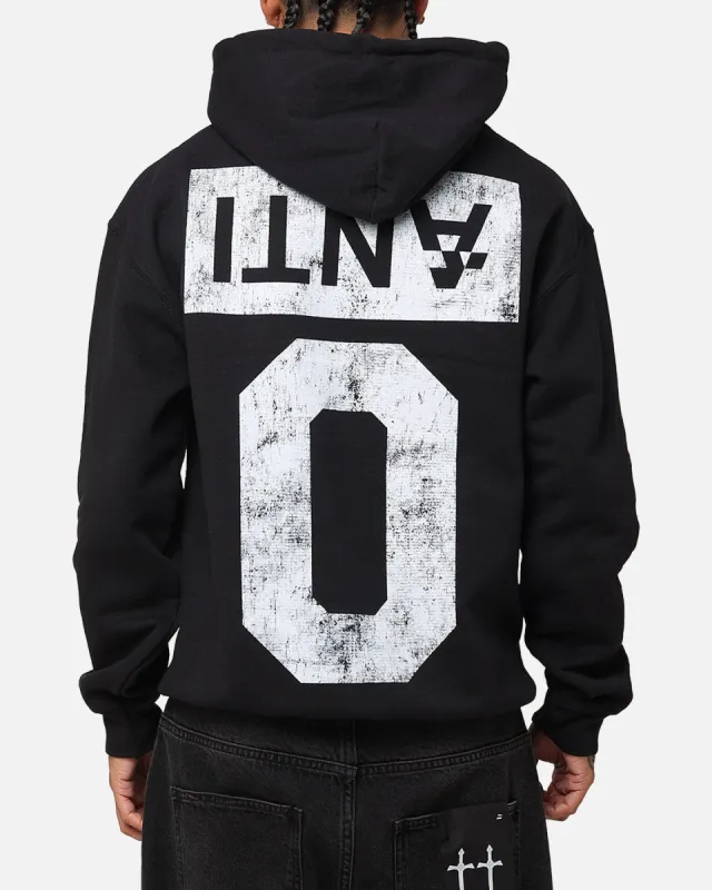 The Anti Order Azero College Hoodie Black/White sold by Culture Kings