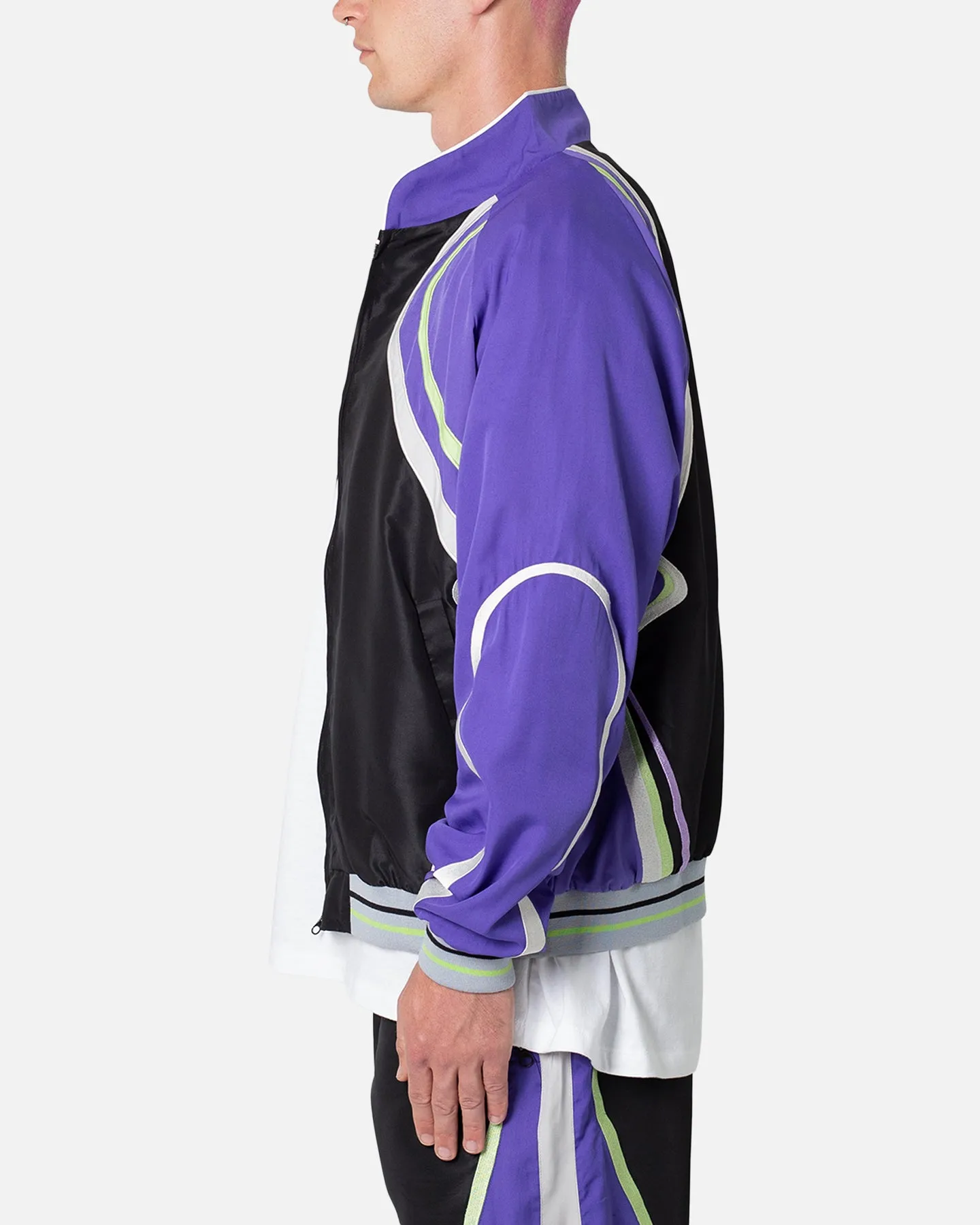 MNML Motocross Track Jacket Purple sold by Culture Kings product image thumbnail 3