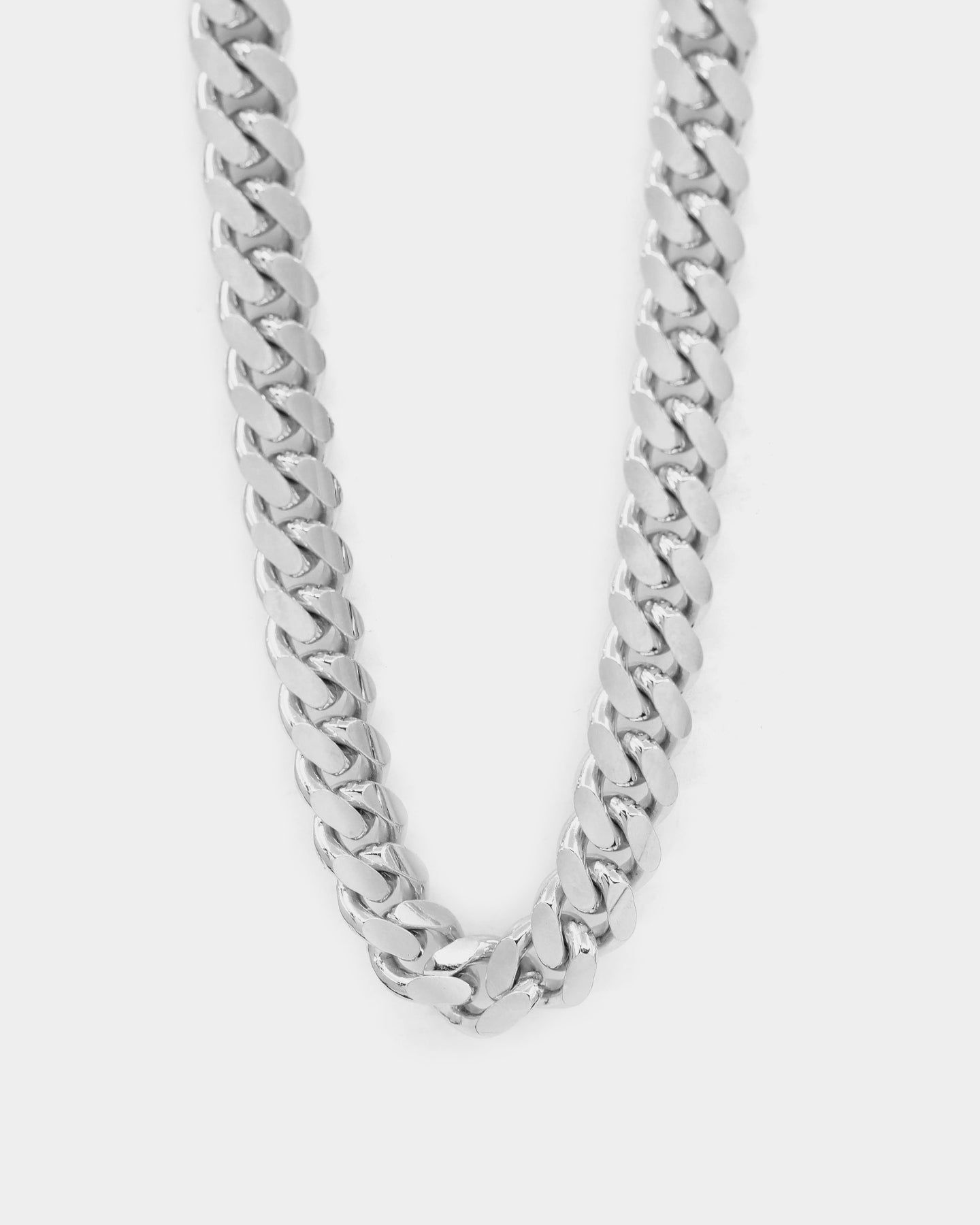 Raising Hell Women's 10mm 16" Cuban Choker Chain Sterling Silver sold by Culture Kings product image thumbnail 4