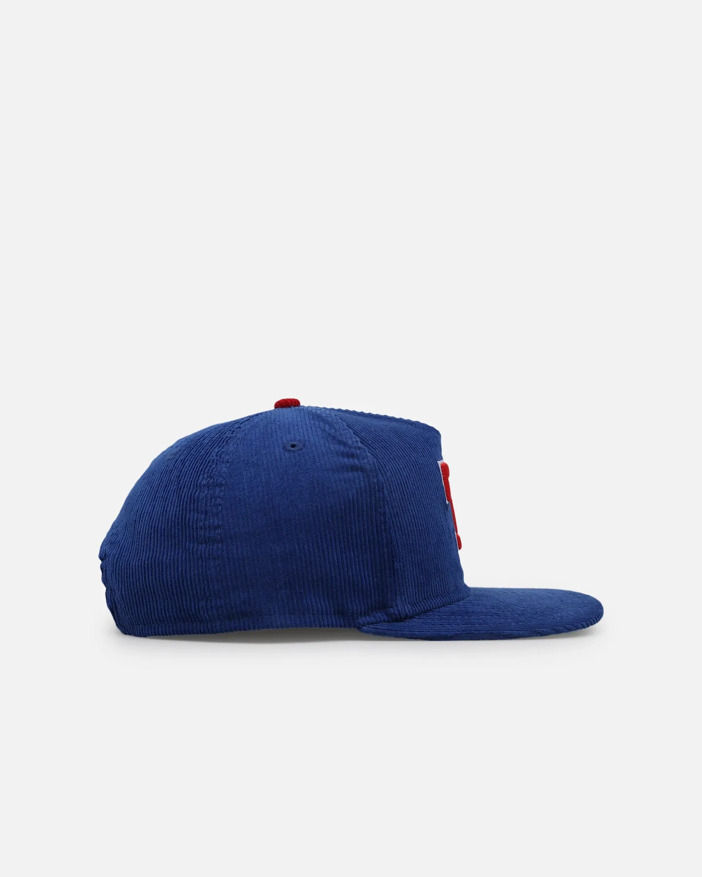 New Era Texas Rangers 'Throwback Cord Golfers' Corduroy Golfer Snapback Blue sold by Culture Kings product image thumbnail 4