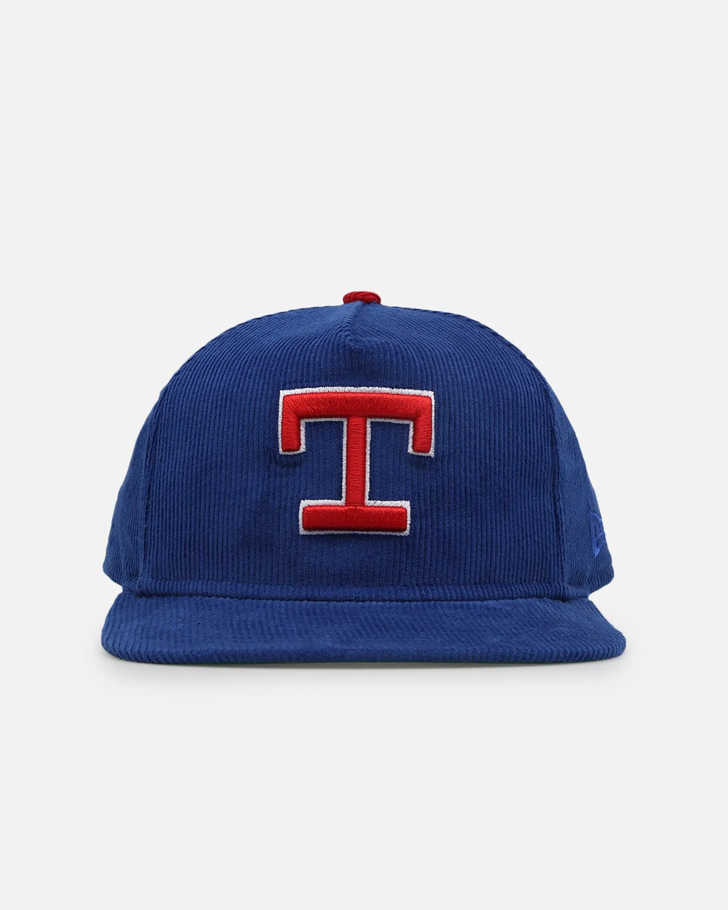 New Era Texas Rangers 'Throwback Cord Golfers' Corduroy Golfer Snapback Blue sold by Culture Kings