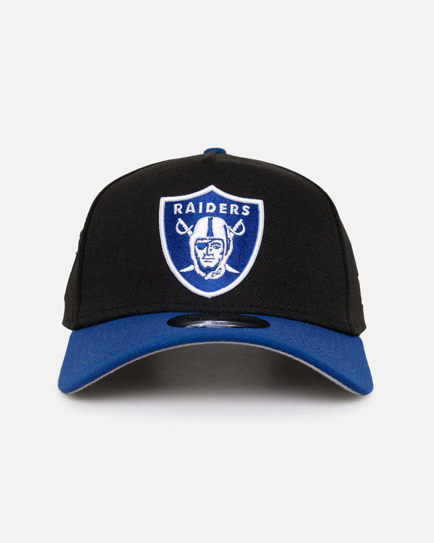 New Era Las Vegas Raiders 'Retro Royal' 9FORTY A-Frame Snapback Black/Royal sold by Culture Kings