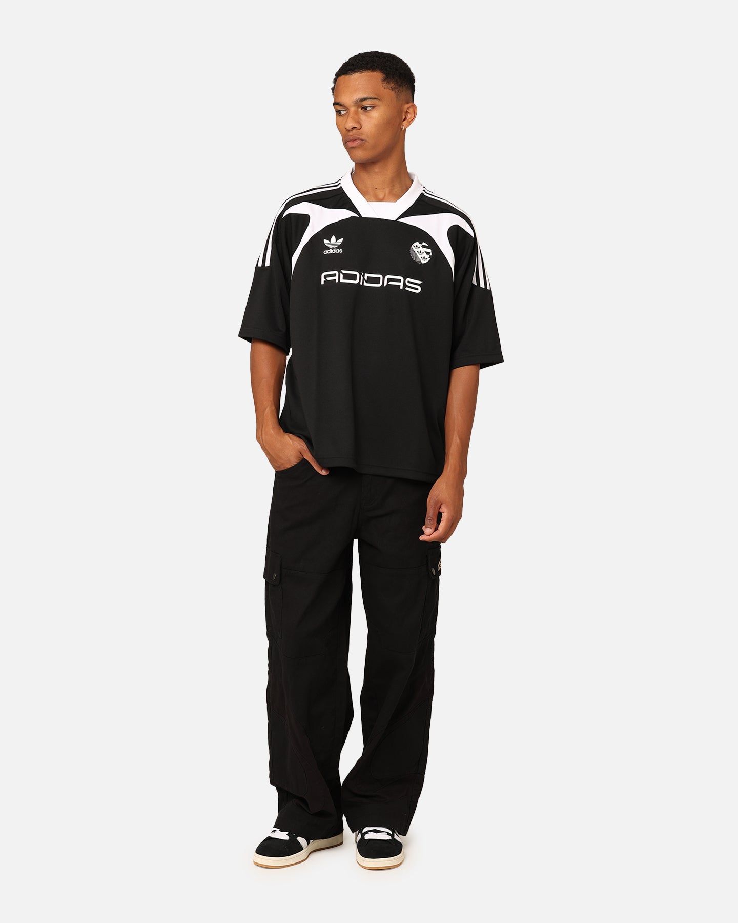 Adidas Oversized Jersey Black sold by Culture Kings product image thumbnail 2