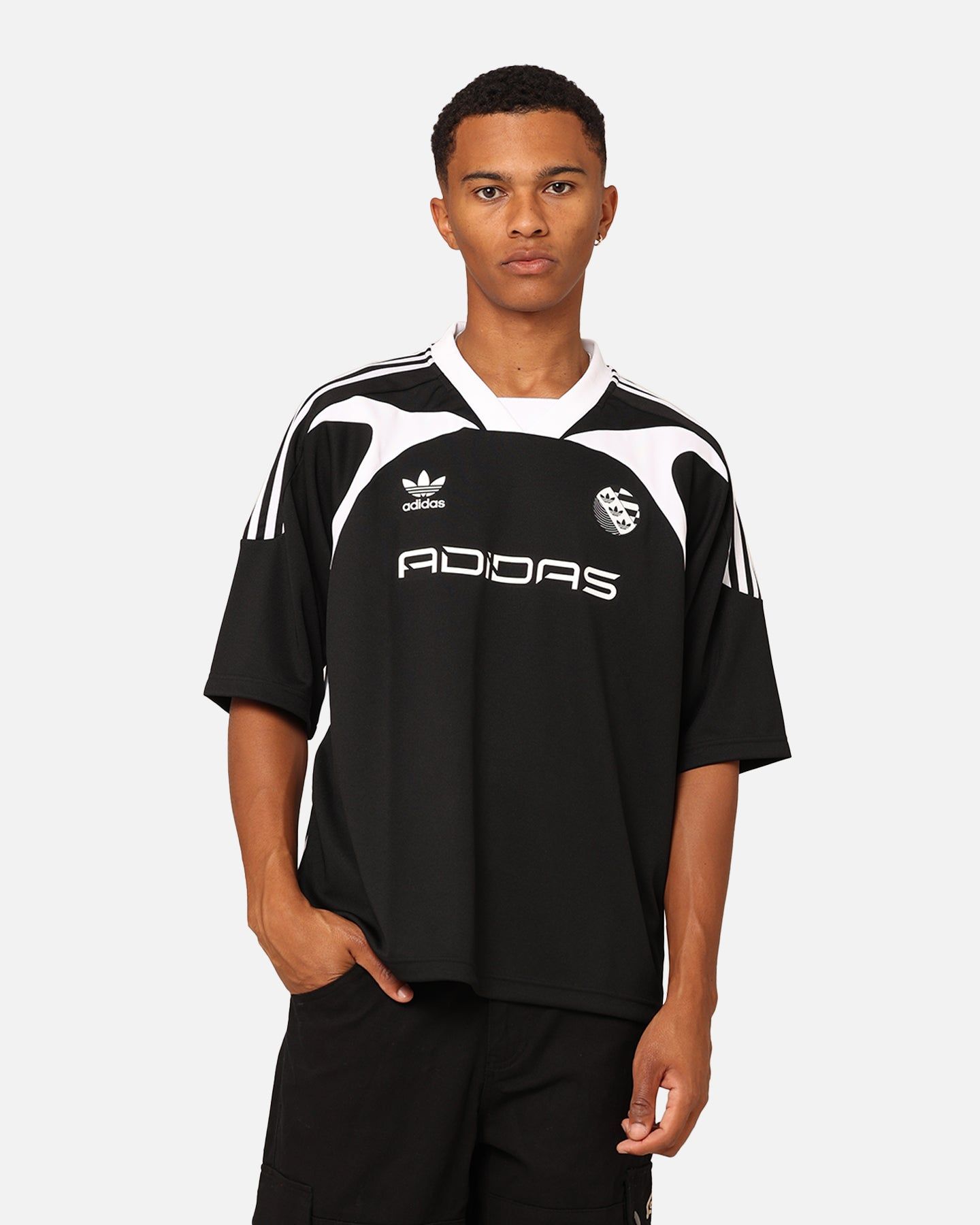 Adidas Oversized Jersey Black sold by Culture Kings