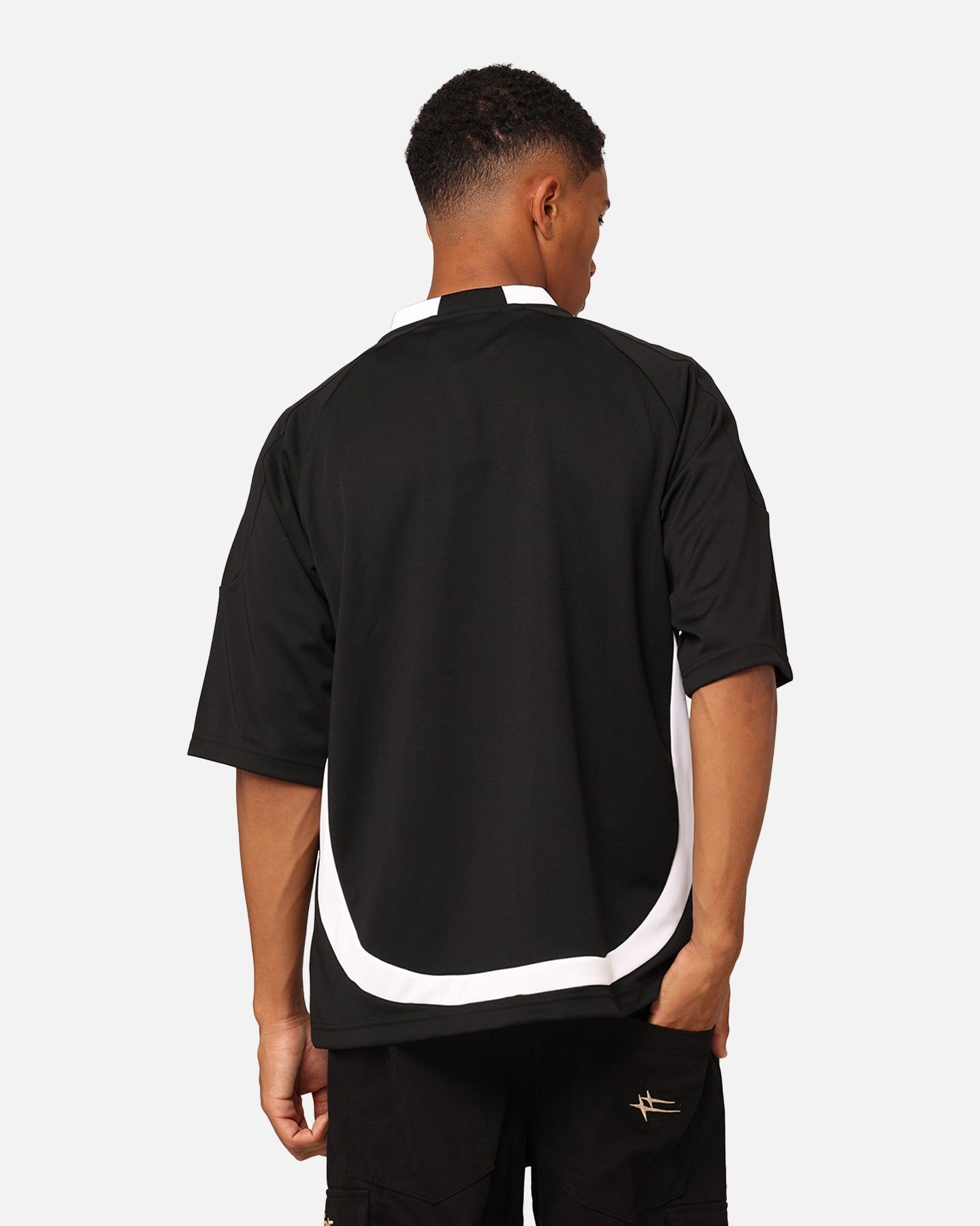 Adidas Oversized Jersey Black sold by Culture Kings product image thumbnail 4