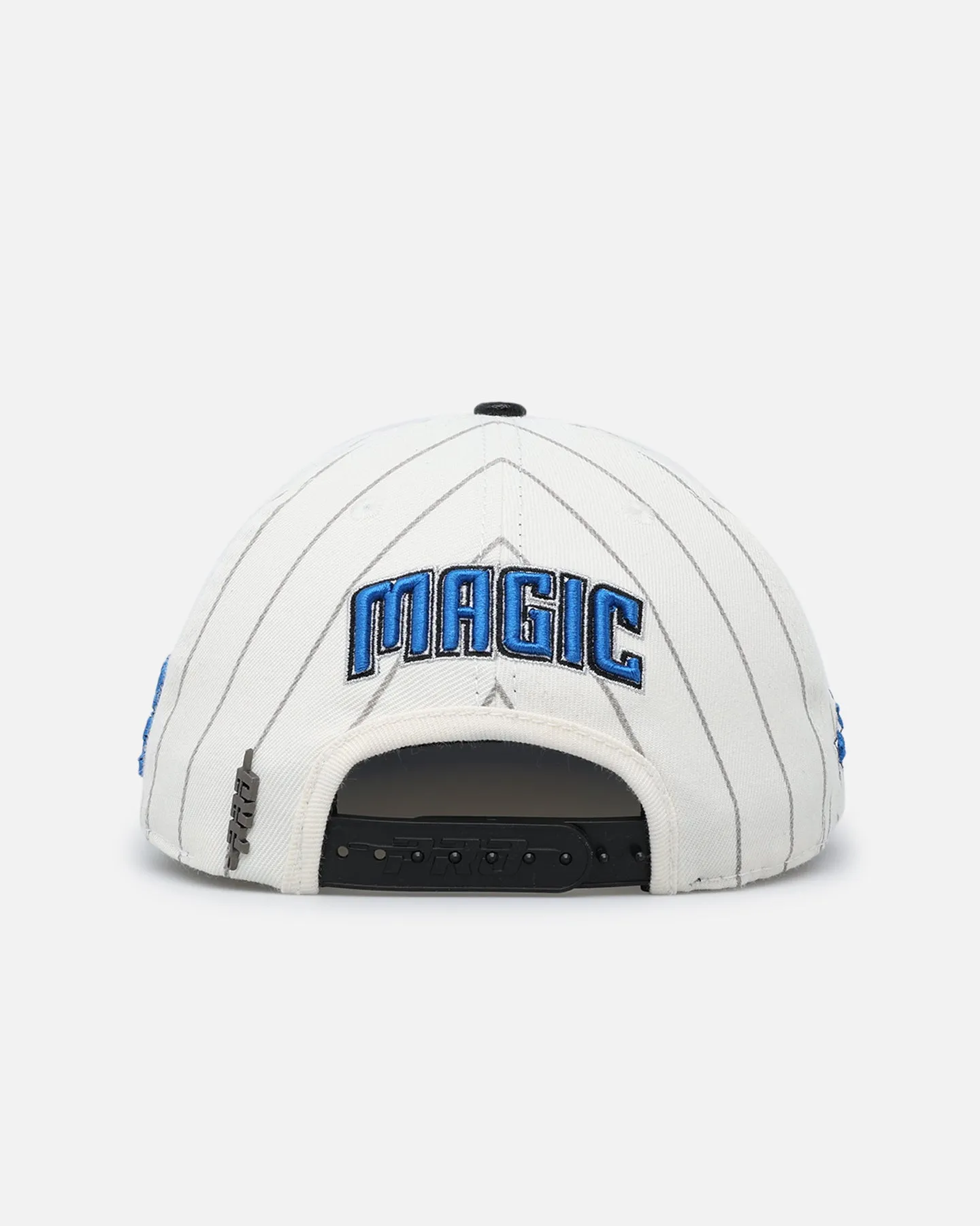 Pro Standard Orlando Magic Pinstripe Wool Snapback Eggshell/Yellow sold by Culture Kings product image thumbnail 2