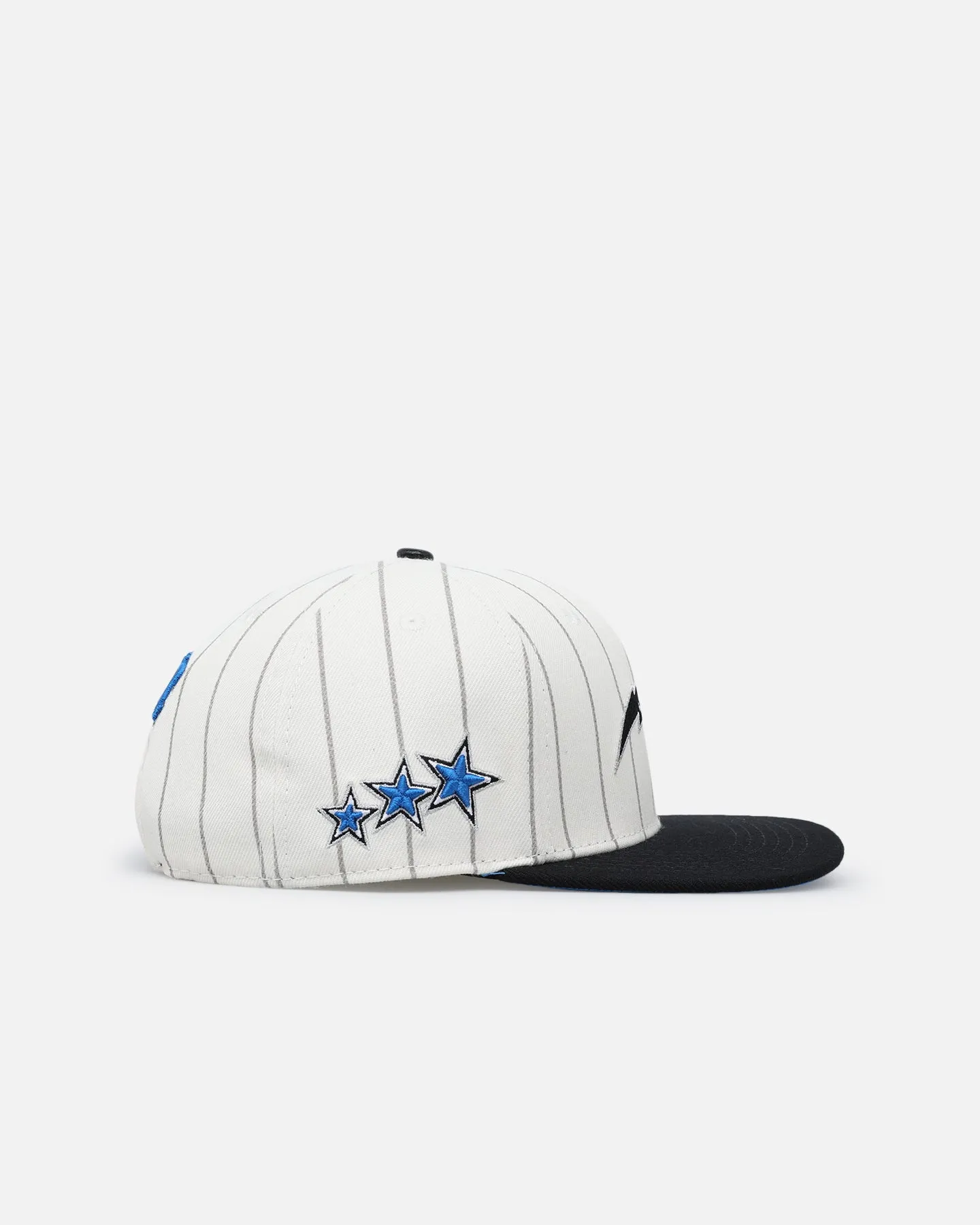 Pro Standard Orlando Magic Pinstripe Wool Snapback Eggshell/Yellow sold by Culture Kings product image thumbnail 3
