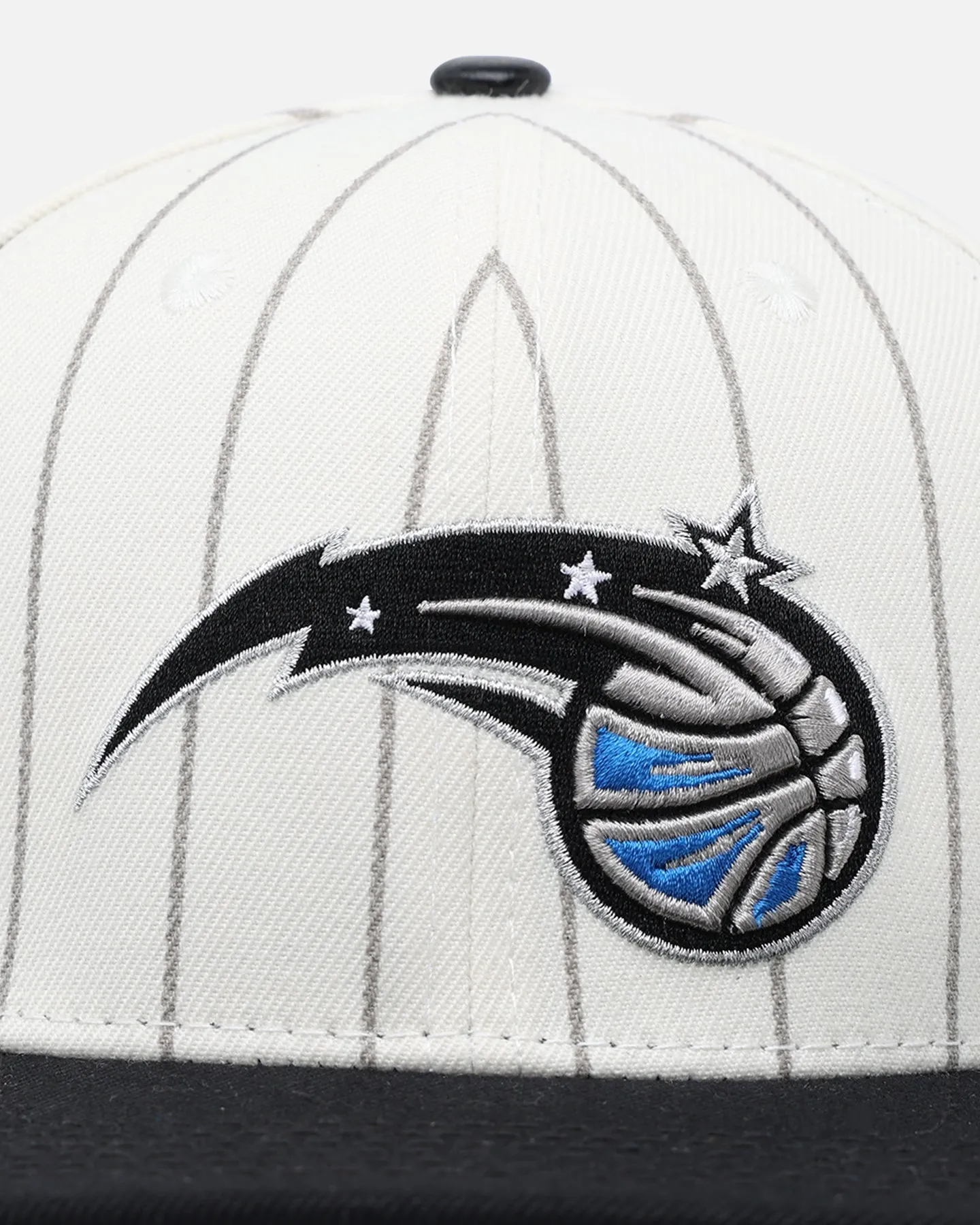Pro Standard Orlando Magic Pinstripe Wool Snapback Eggshell/Yellow sold by Culture Kings product image thumbnail 5