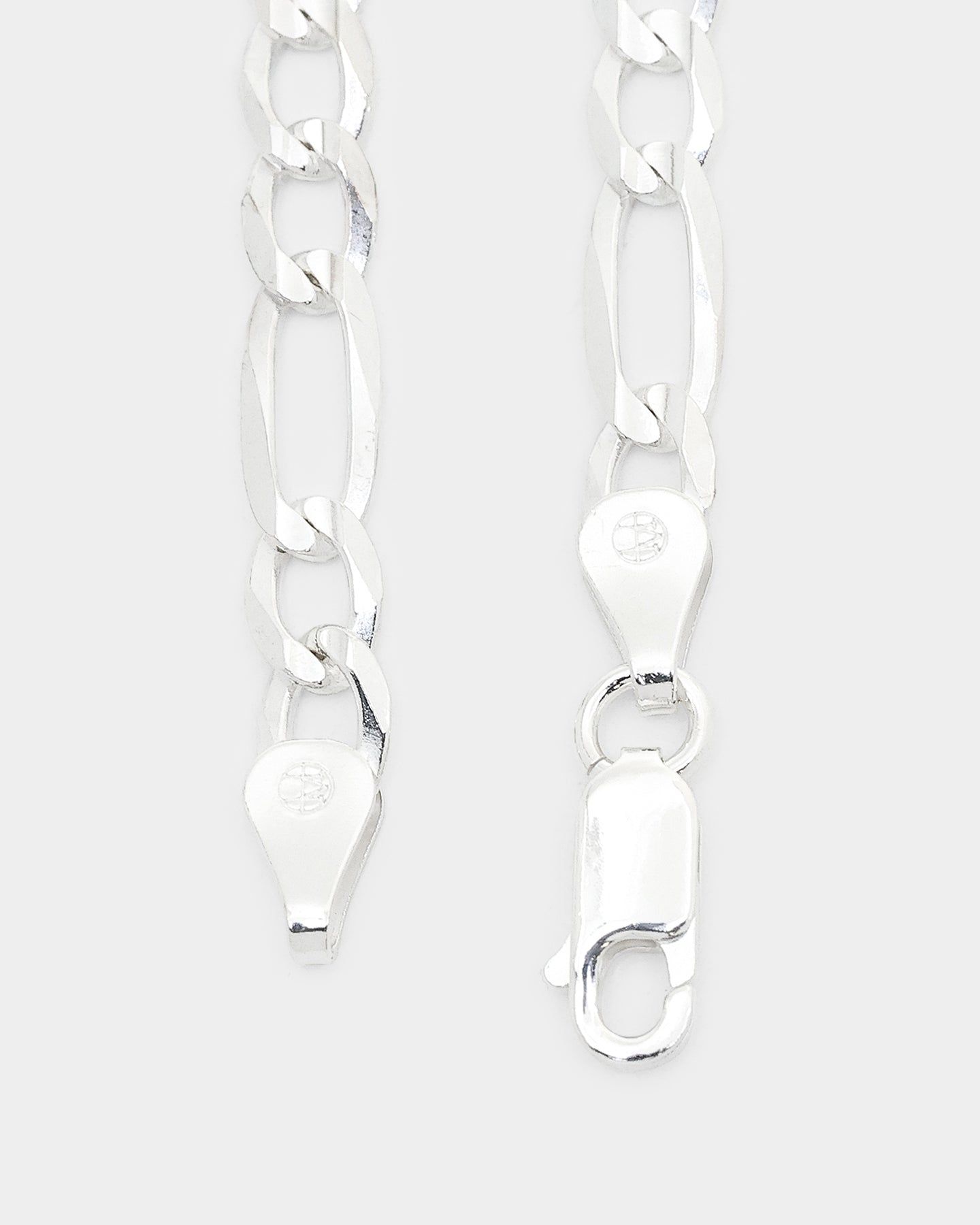 House Of Auric 4.8mm Figaro Chain Sterling Silver sold by Culture Kings product image thumbnail 11