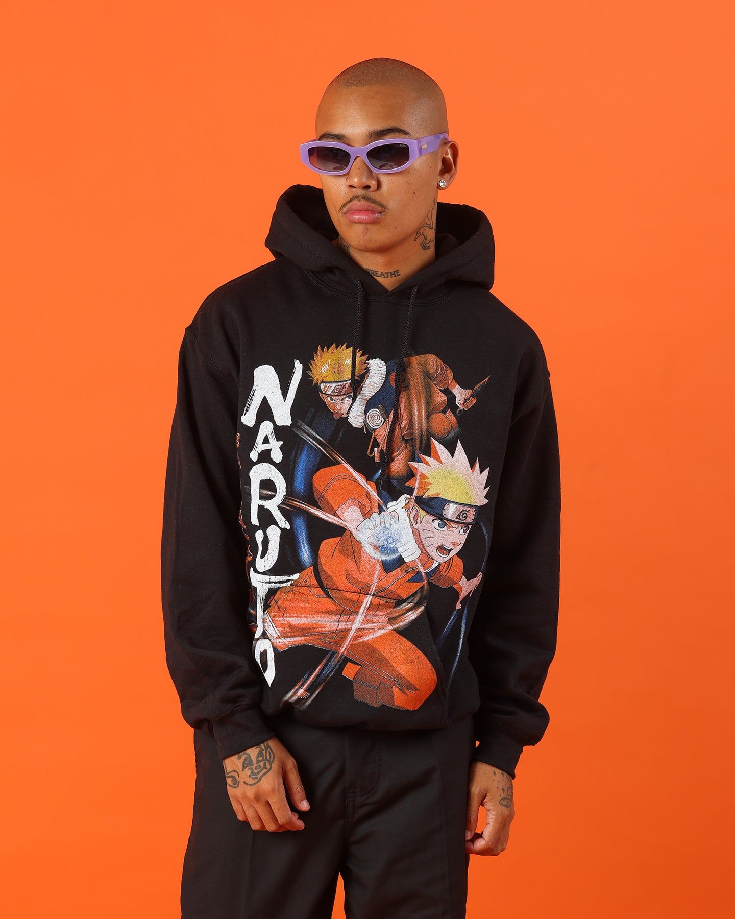 Goat Crew X Naruto Naruto Core Hoodie Black sold by Culture Kings