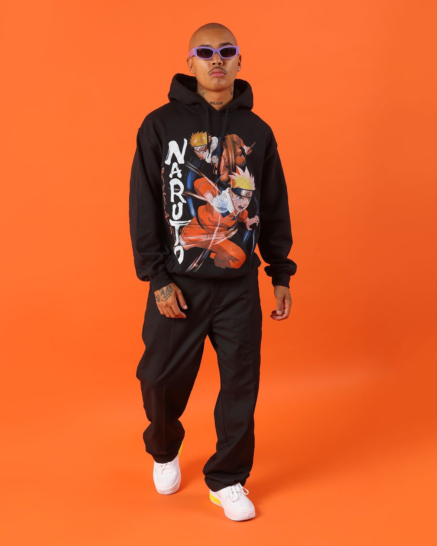 Goat Crew X Naruto Naruto Core Hoodie Black sold by Culture Kings product image thumbnail 2