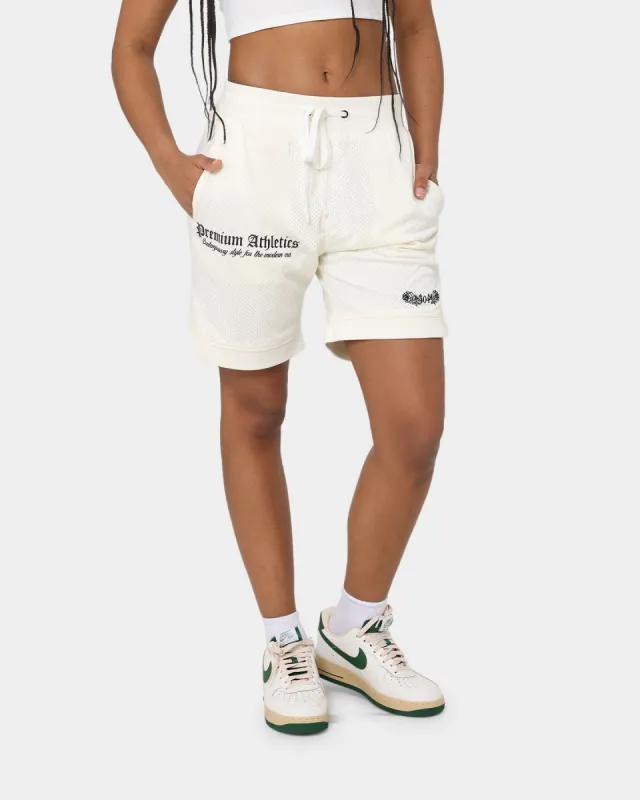 404 Premium Athletics Basketball Shorts Off White sold by Culture Kings