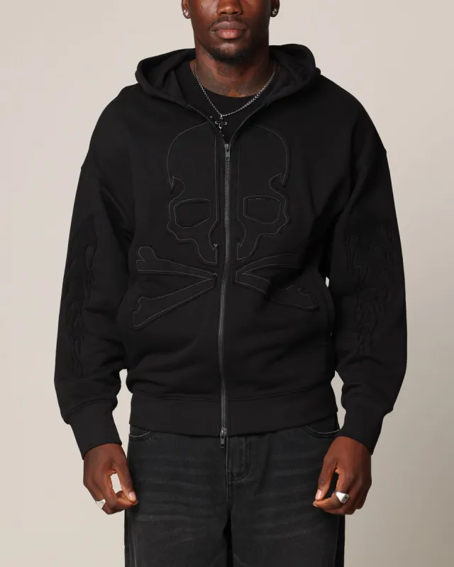 Saint Morta Hellfire Zip Hoodie Black sold by Culture Kings