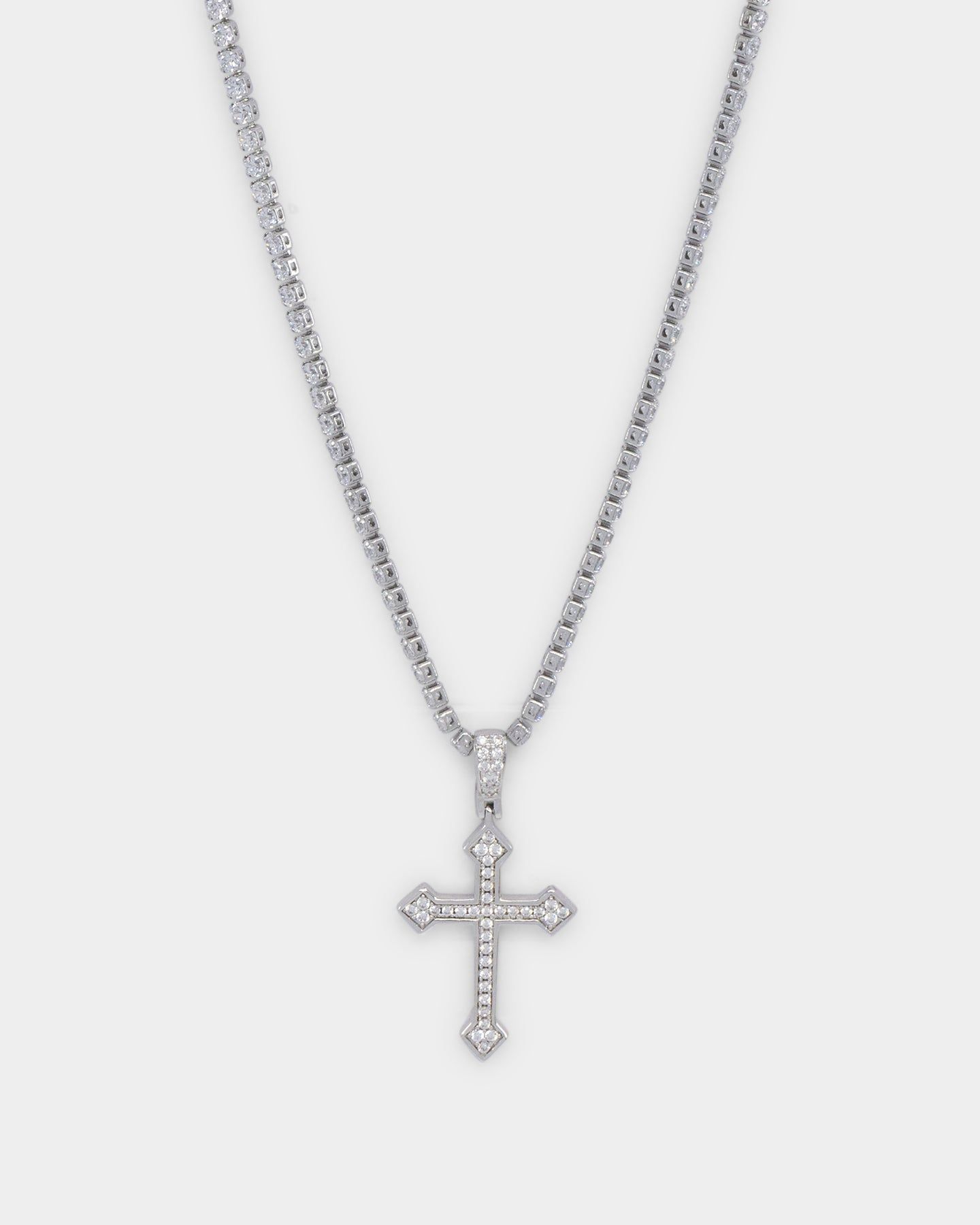 NXS Crusaders Pendant Iced White Gold sold by Culture Kings product image thumbnail 3