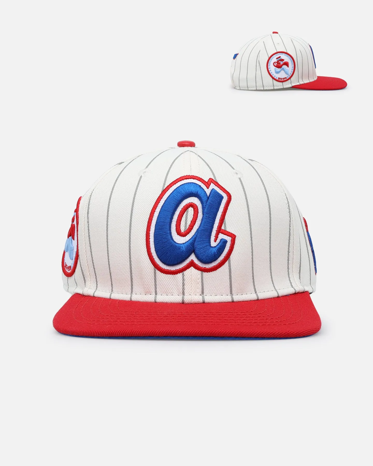 Pro Standard Atlanta Braves Wool Snapback Eggshell/Yellow sold by Culture Kings