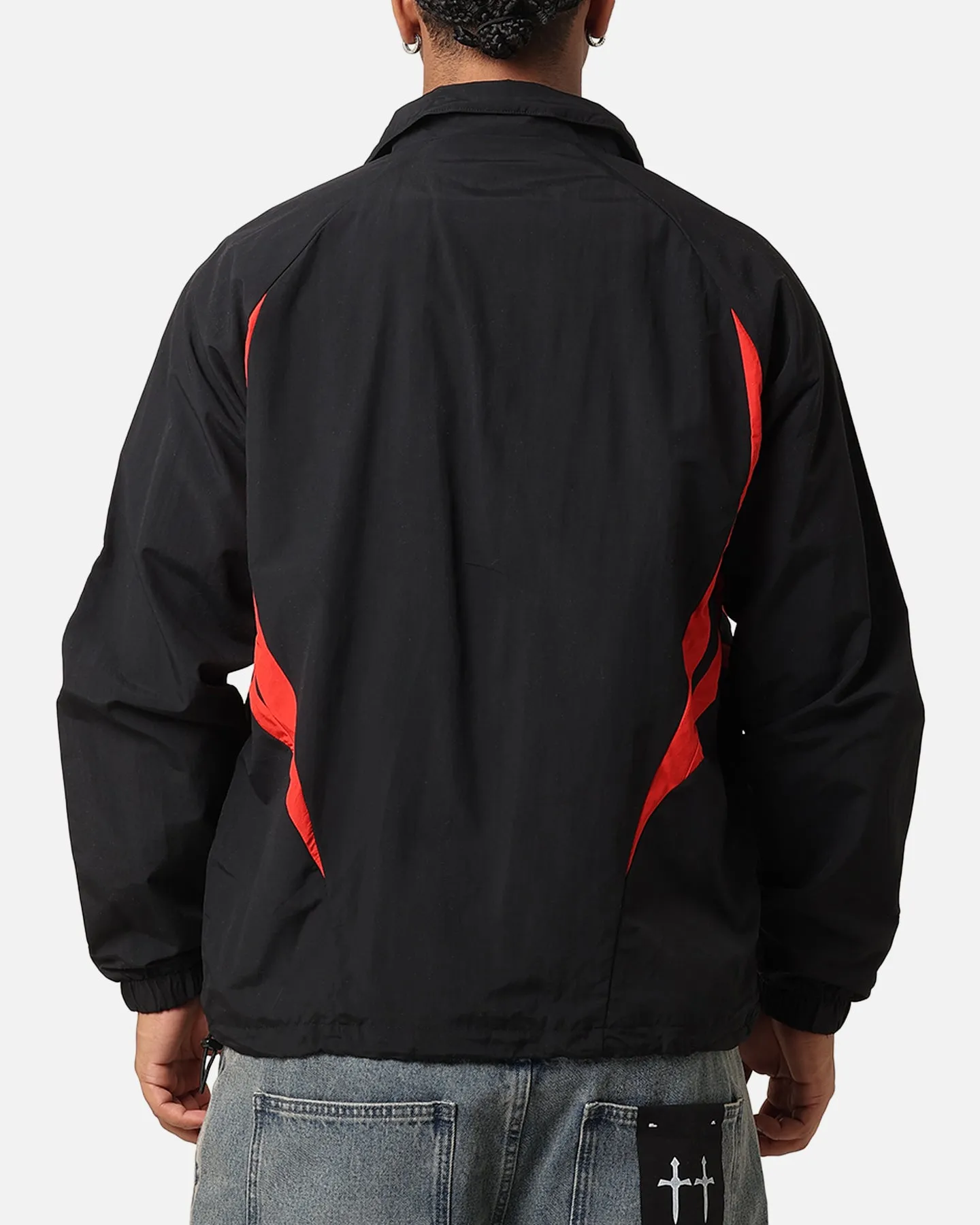 Adidas Archive Track Jacket Black/Better Scarlet sold by Culture Kings product image thumbnail 3