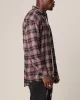 Saint Morta Heron Flannel Shirt Pink/Black sold by Culture Kings