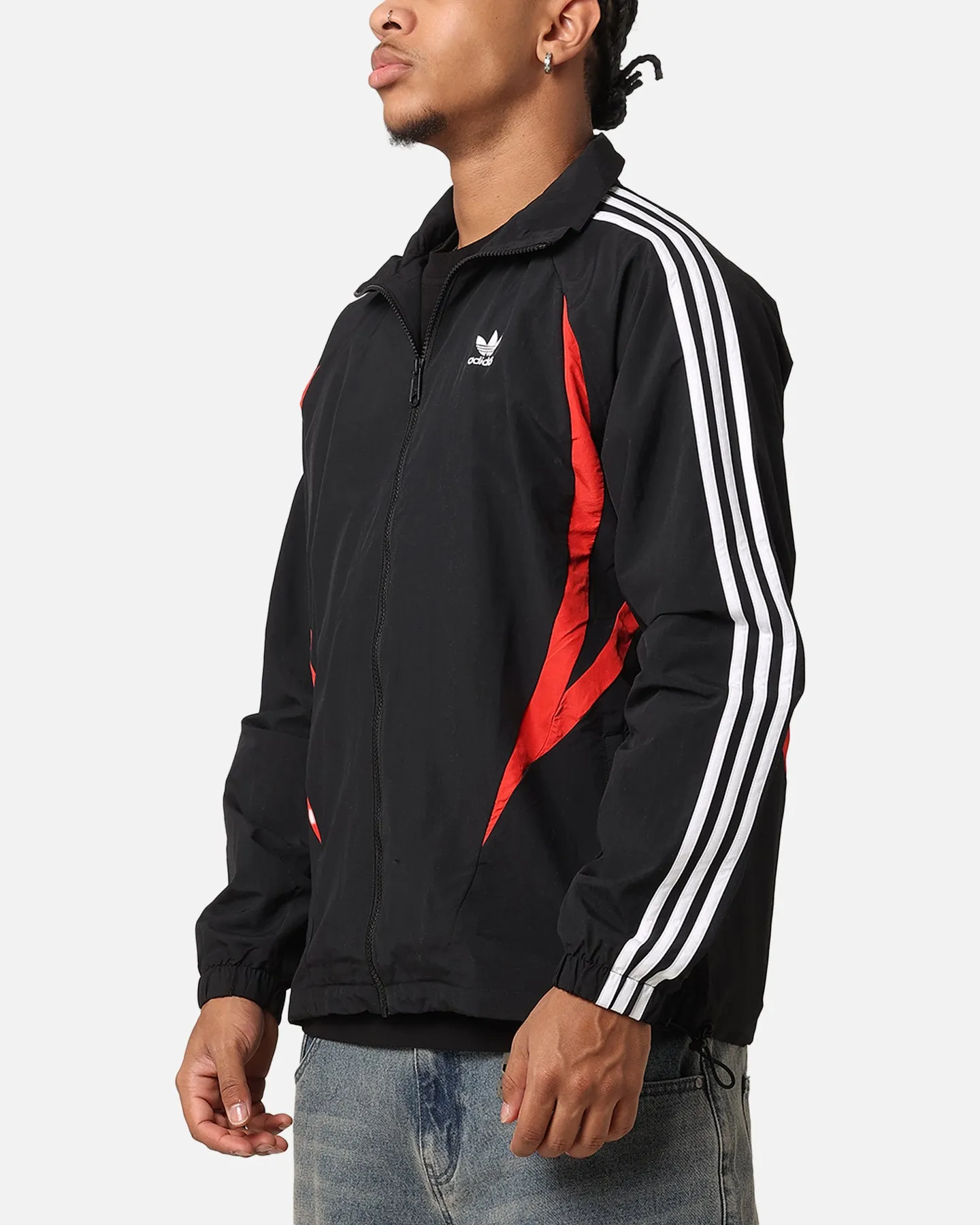 ジャケット・アウター adidas nylon track jacket black 2XL adidas nylon track jacket black 2XL Regular Fit Track Jacket