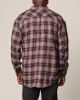 Saint Morta Heron Flannel Shirt Pink/Black sold by Culture Kings