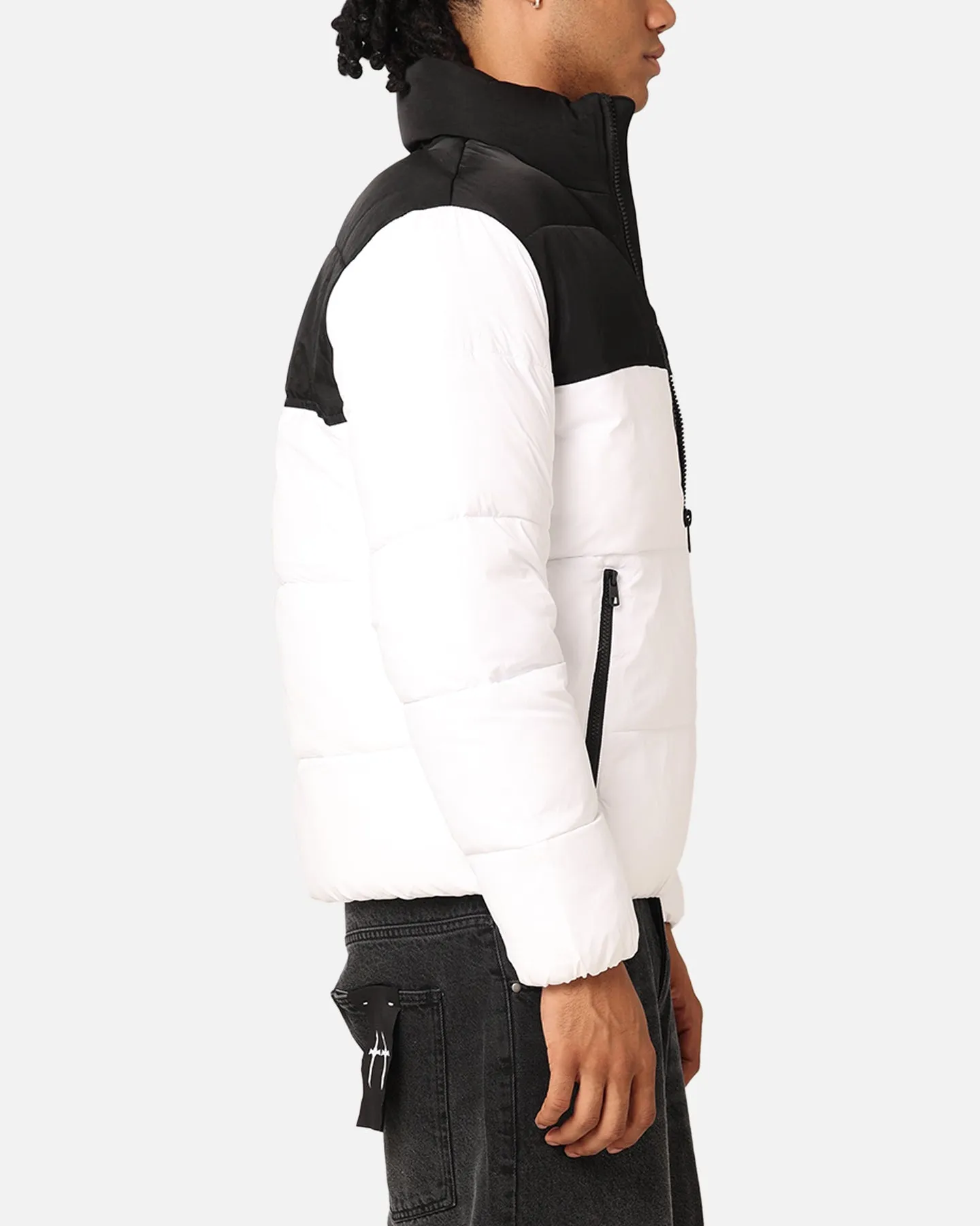 Calvin Klein Blocking Puffer Jacket Bright White sold by Culture Kings product image thumbnail 5