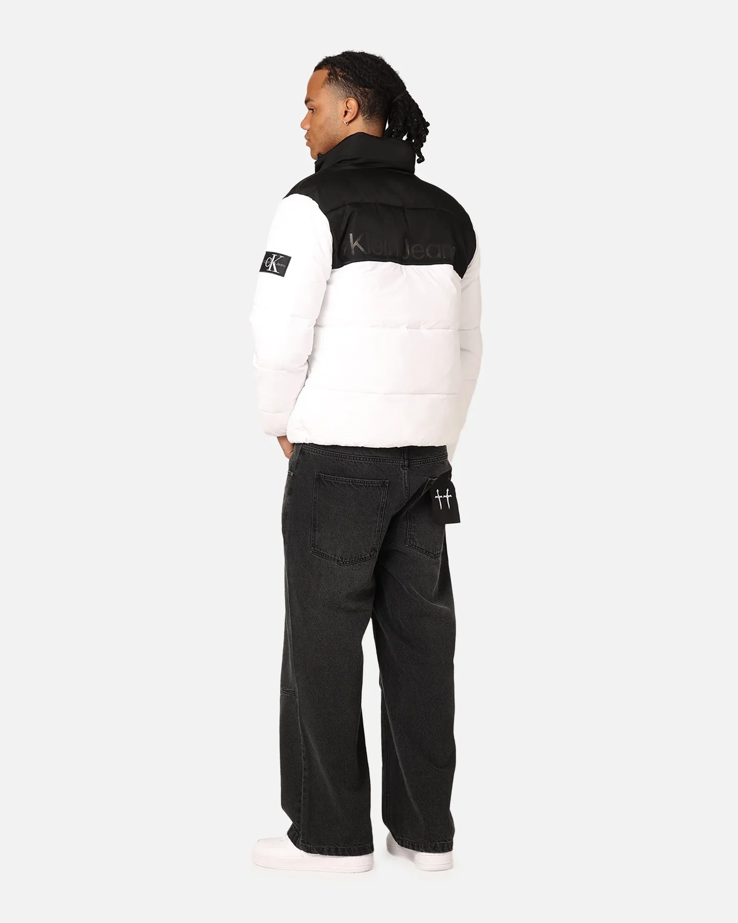 Calvin Klein Blocking Puffer Jacket Bright White sold by Culture Kings product image thumbnail 2