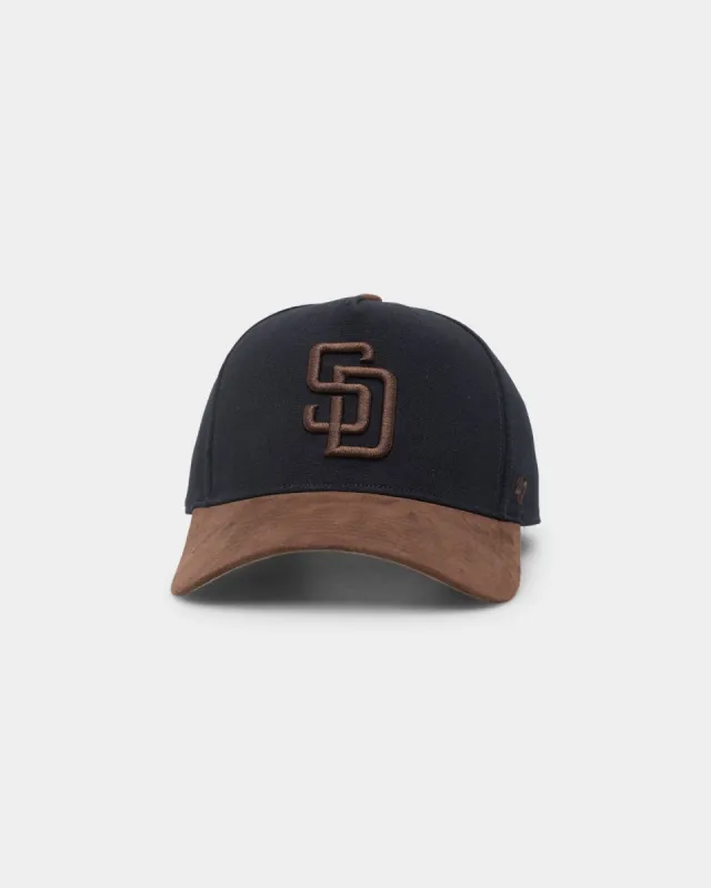 47 Brand San Diego Padres Black Dune 47 Offside Snapback Vintage Black/Brown sold by Culture Kings