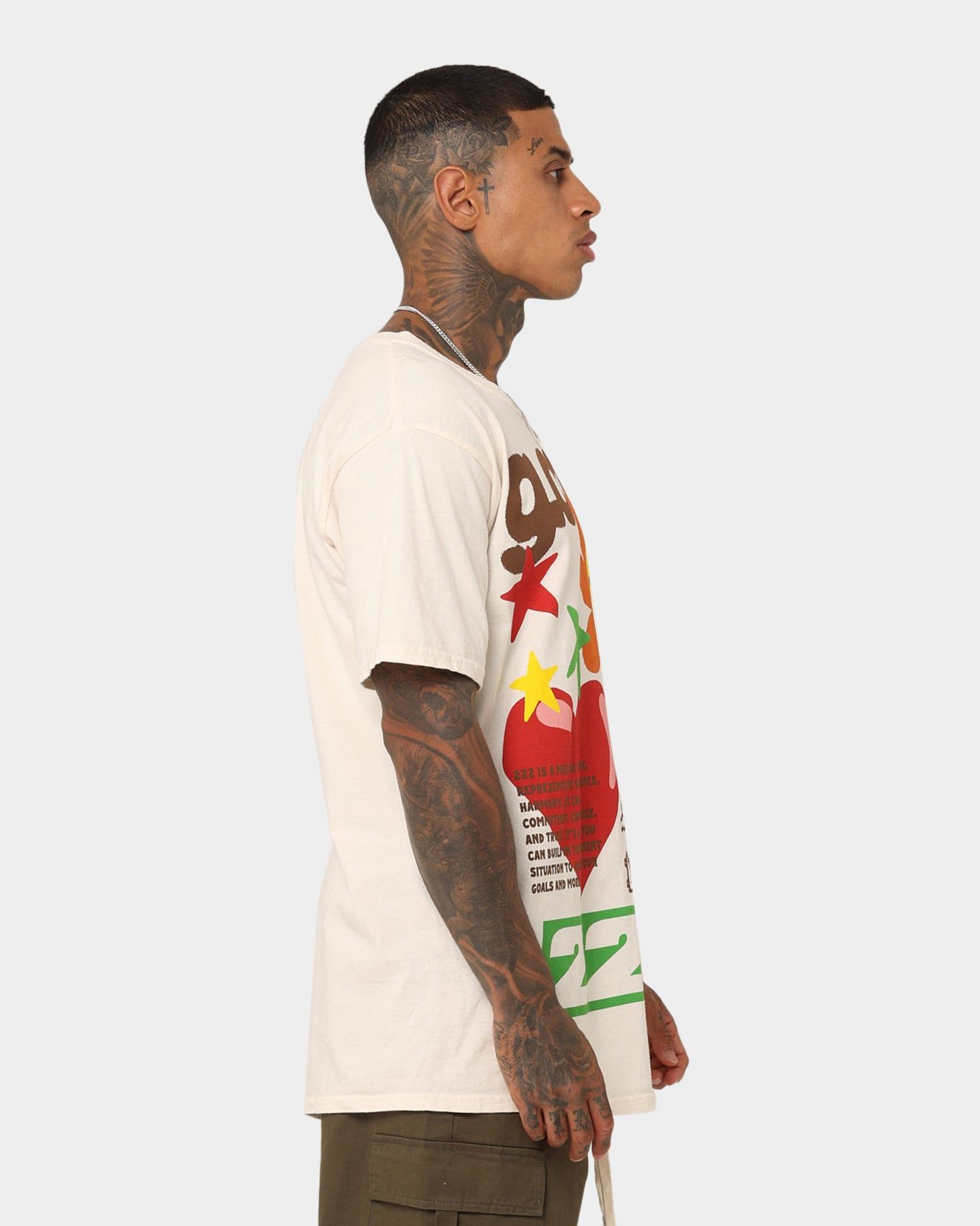 Goat Crew Goat 22.2 T-Shirt Off White sold by Culture Kings product image thumbnail 5