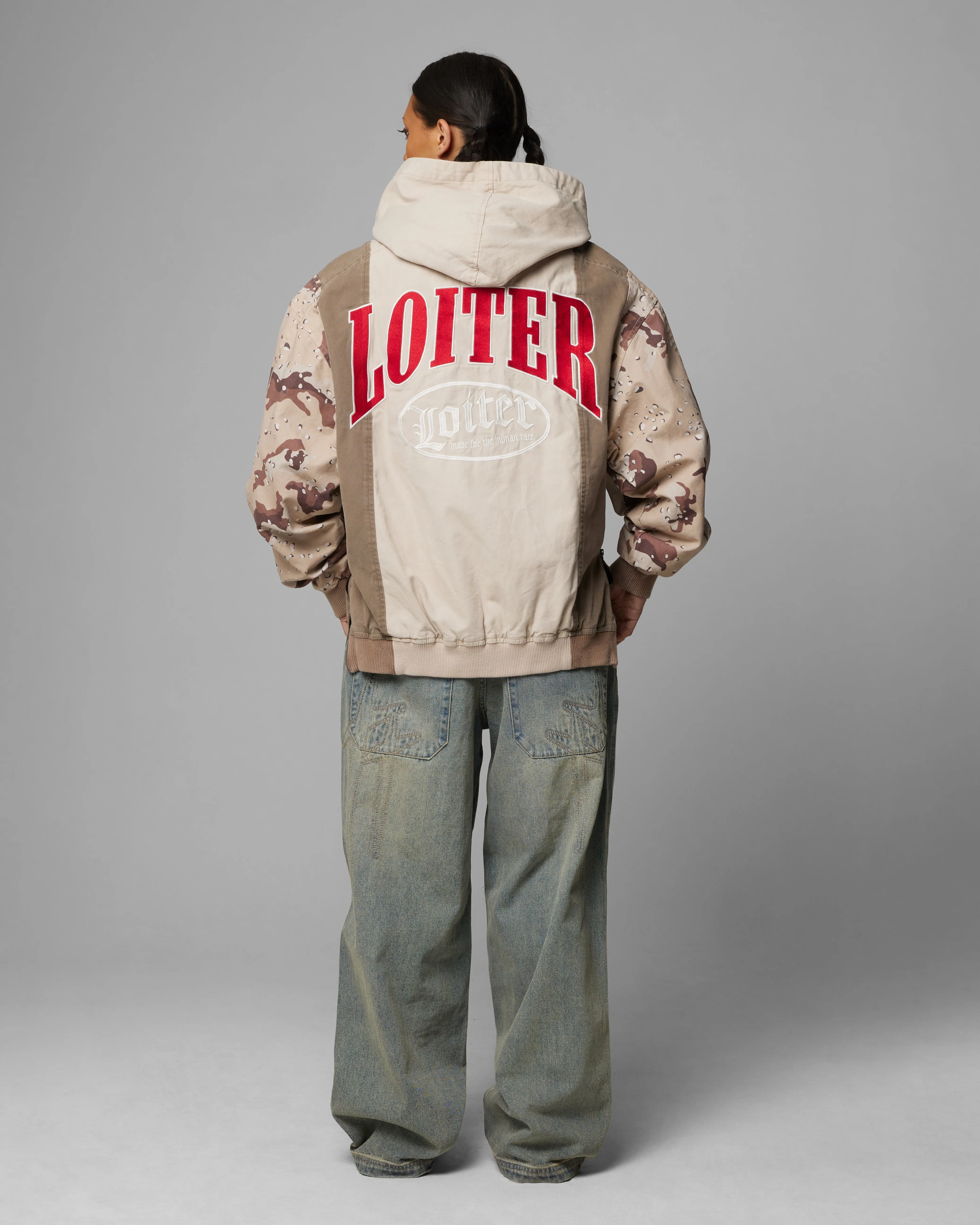 Loiter Splinter Hoodie Desert Camo sold by Culture Kings product image thumbnail 3