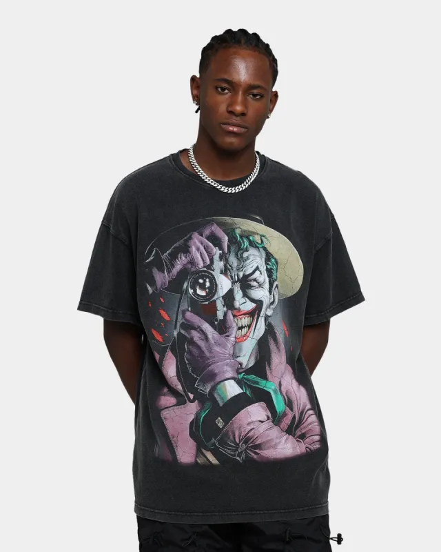 Goat Crew X DC Batman The Killing Joke  Vintage T-Shirt Black Wash sold by Culture Kings