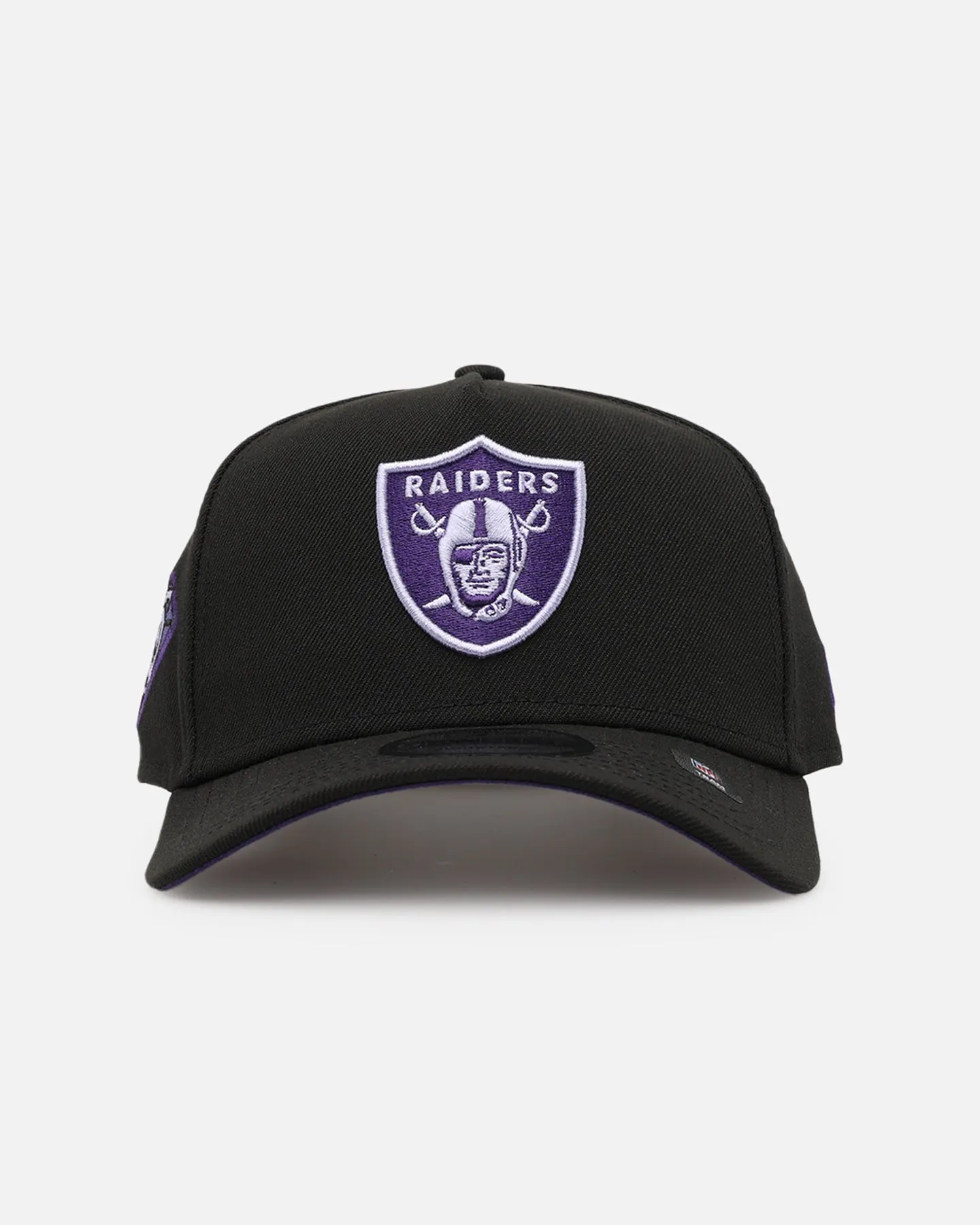 New Era Las Vegas Raiders 'Purple Haze' 9FORTY A-Frame Snapback Black/Purple sold by Culture Kings