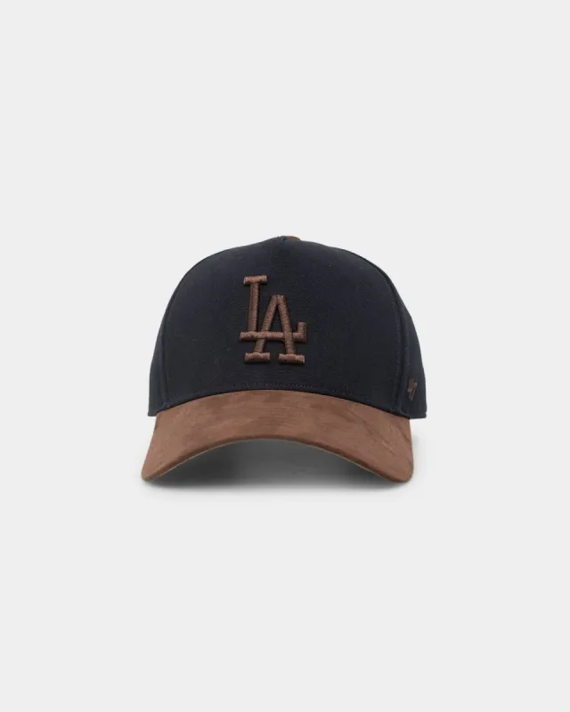 47 Brand Los Angeles Dodgers Black Dune 47 Offside Snapback Vintage Black/Brown sold by Culture Kings