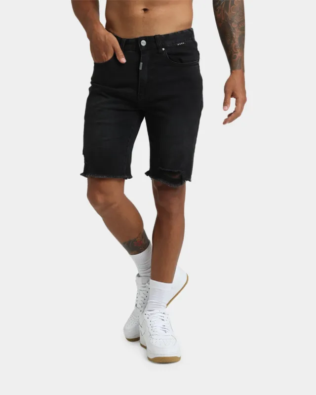Dead Studios Riot Denim Shorts Washed Black sold by Culture Kings