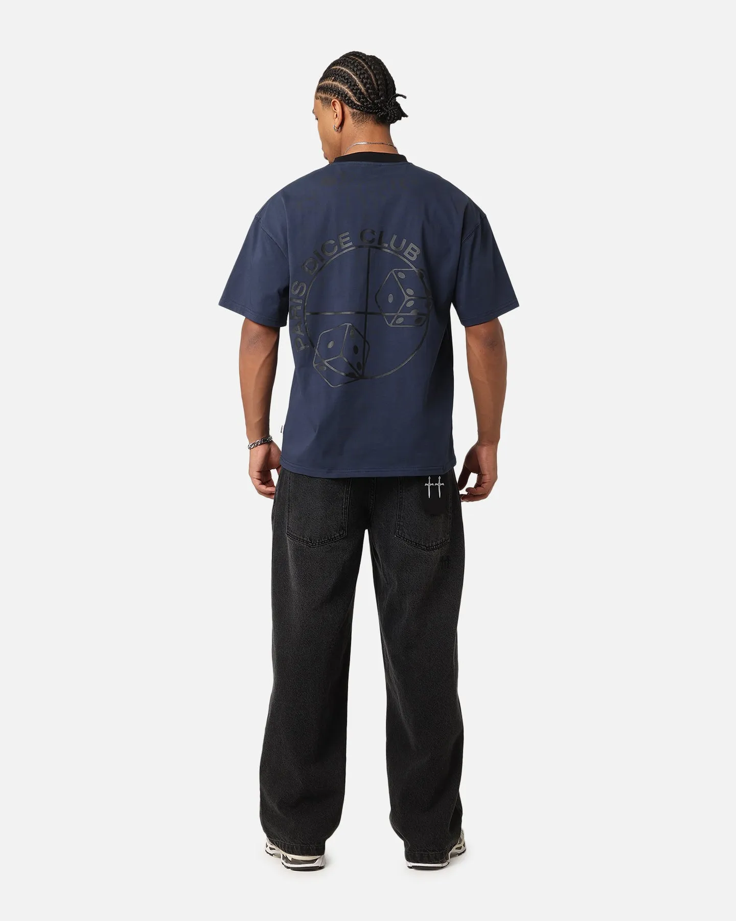Carre Shootout Oversized Ringer T-Shirt Navy sold by Culture Kings product image thumbnail 3