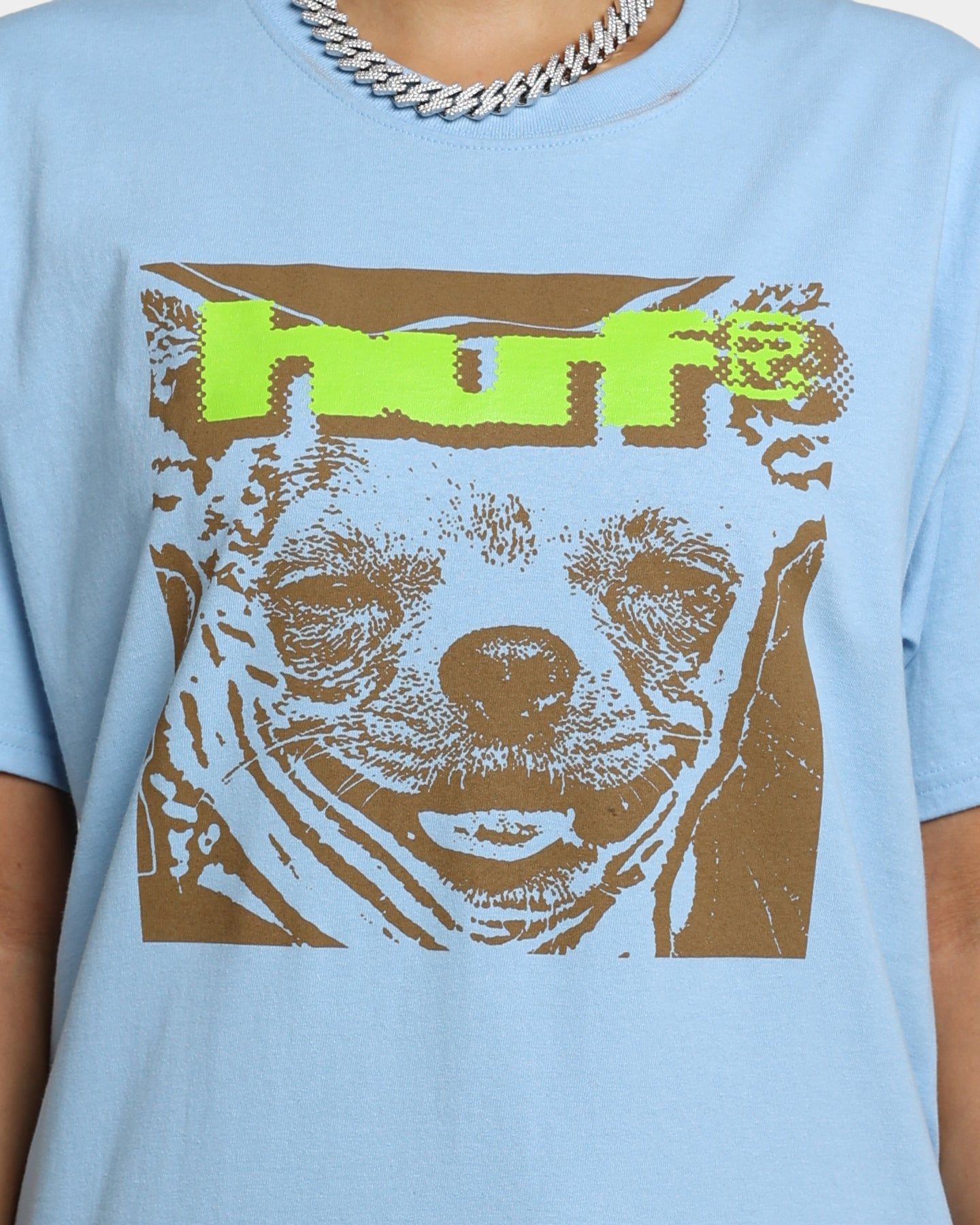 HUF Que Como T-Shirt Light Blue sold by Culture Kings product image thumbnail 3