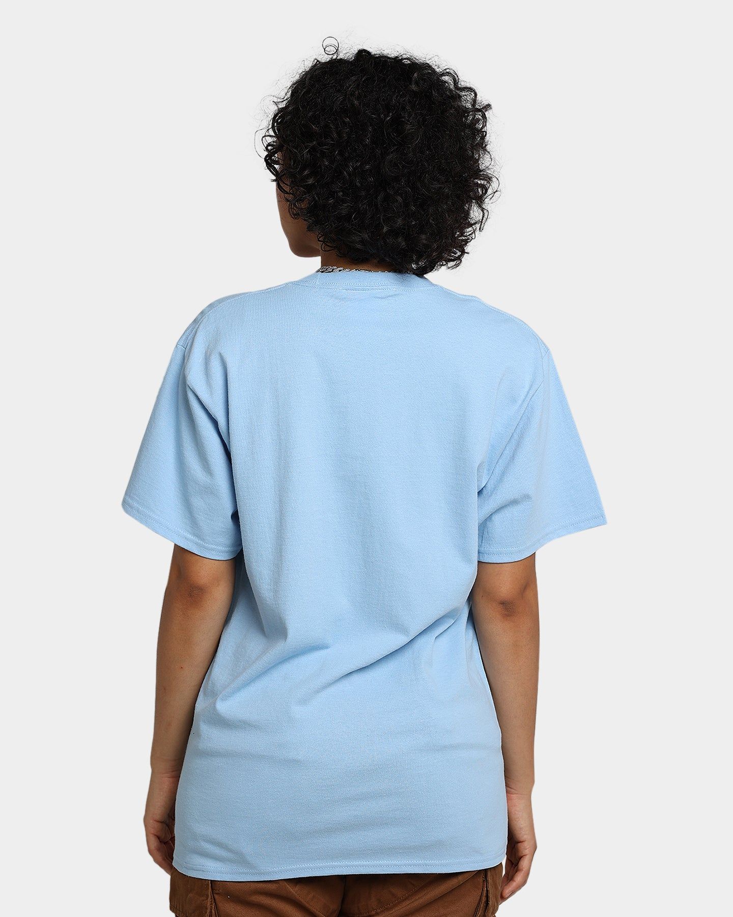 HUF Que Como T-Shirt Light Blue sold by Culture Kings product image thumbnail 4