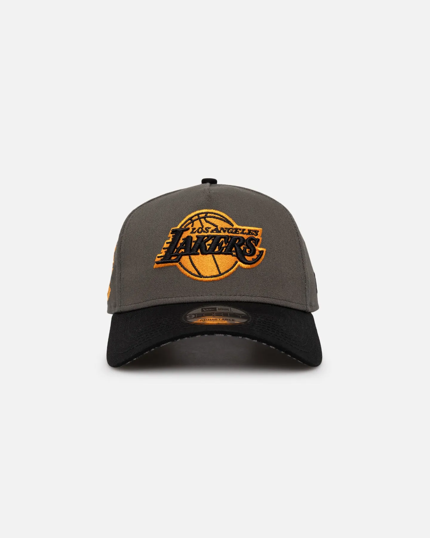 New Era Los Angeles Lakers 'Legendary Charcoal' 9FORTY A-Frame Snapback Charcoal/Black sold by Culture Kings product image thumbnail 2
