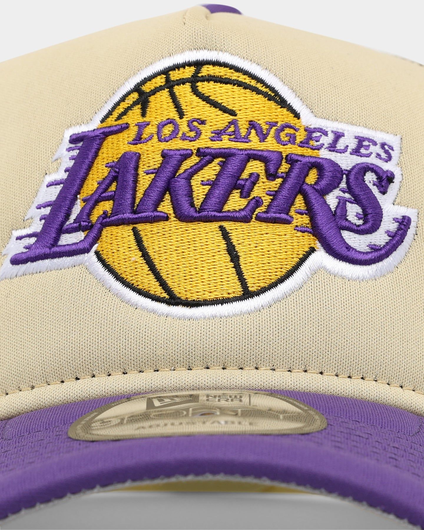 New Era Los Angeles Lakers All Day 9FORTY A-Frame Snapback Vegas Gold sold by Culture Kings product image thumbnail 5
