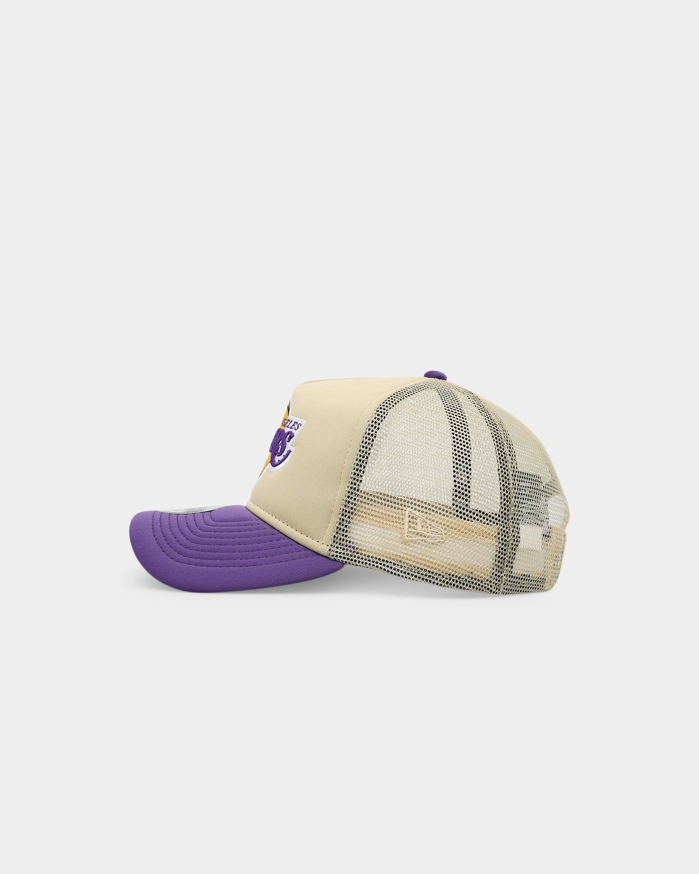 New Era Los Angeles Lakers All Day 9FORTY A-Frame Snapback Vegas Gold sold by Culture Kings product image thumbnail 4