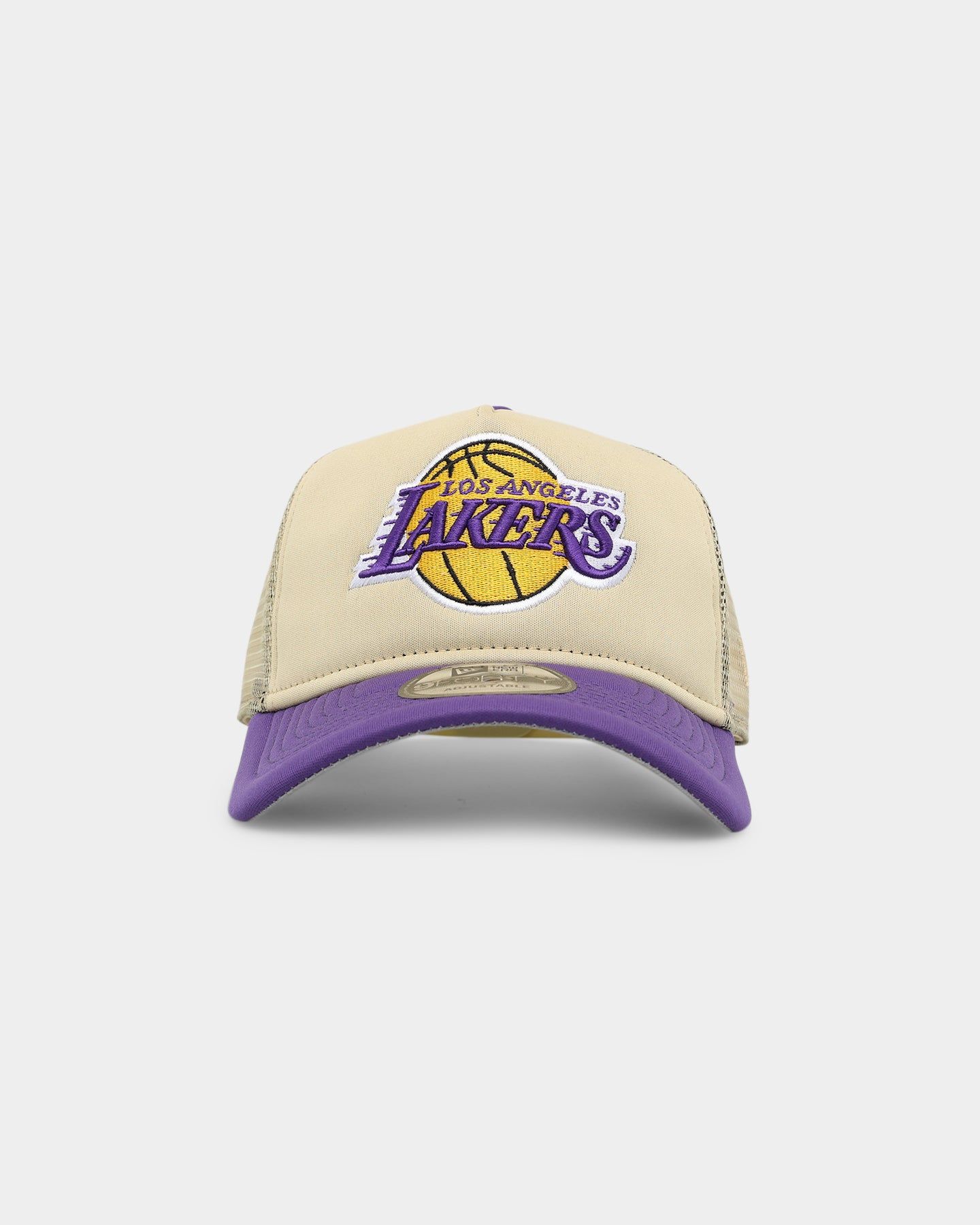 New Era Los Angeles Lakers All Day 9FORTY A-Frame Snapback Vegas Gold sold by Culture Kings