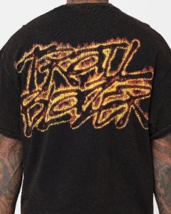 Goat Crew X UFC Kevin Holland Trailblazer Vintage T-Shirt Black Wash sold by Culture Kings