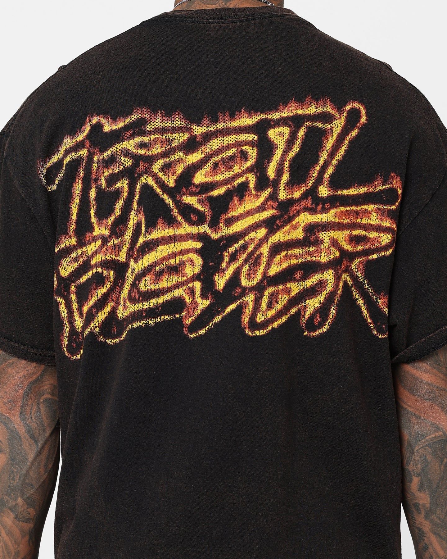 Goat Crew X UFC Kevin Holland Trailblazer Vintage T-Shirt Black Wash sold by Culture Kings product image thumbnail 5