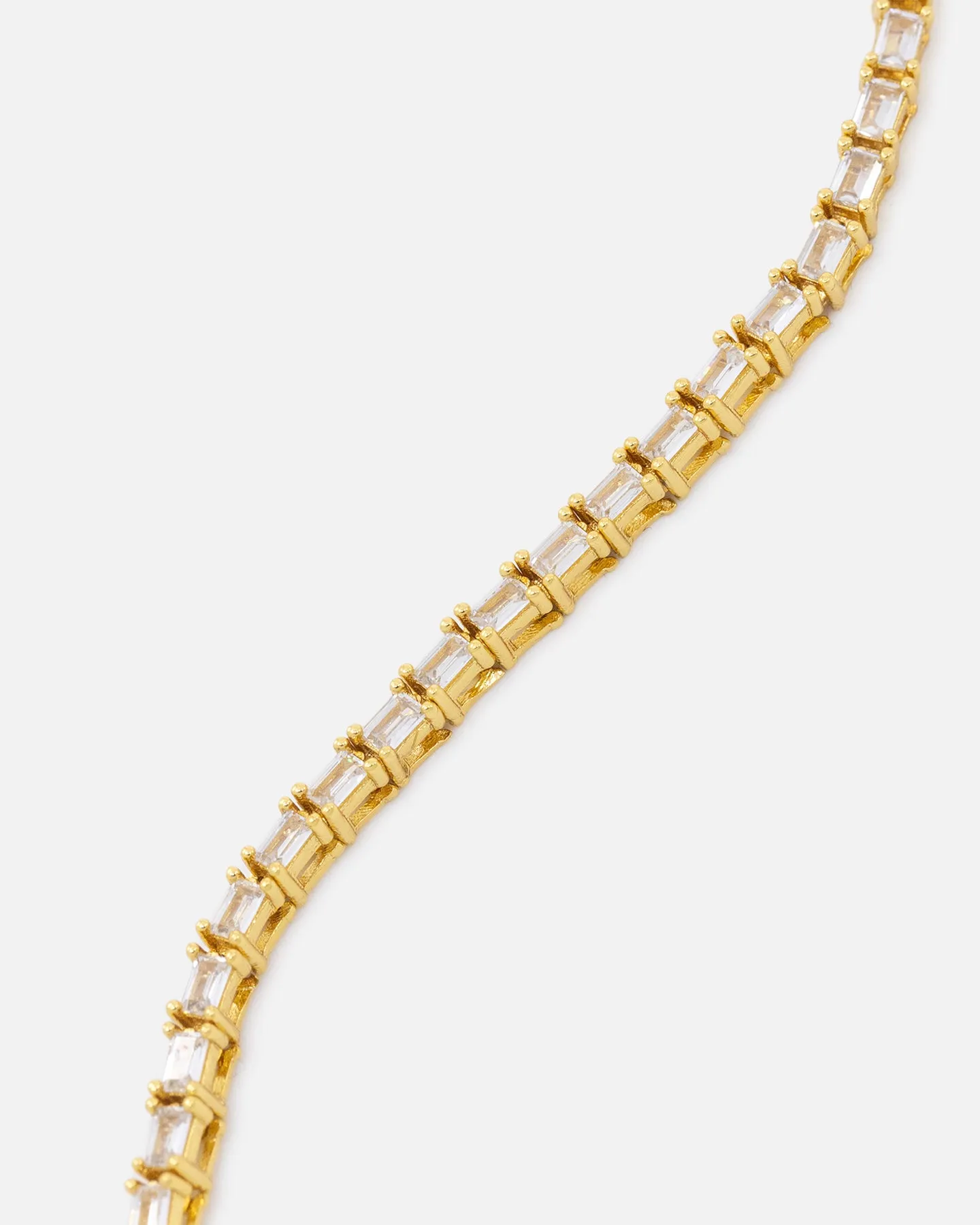Saint Morta Landscape Baguette Chain Iced Gold sold by Culture Kings product image thumbnail 5
