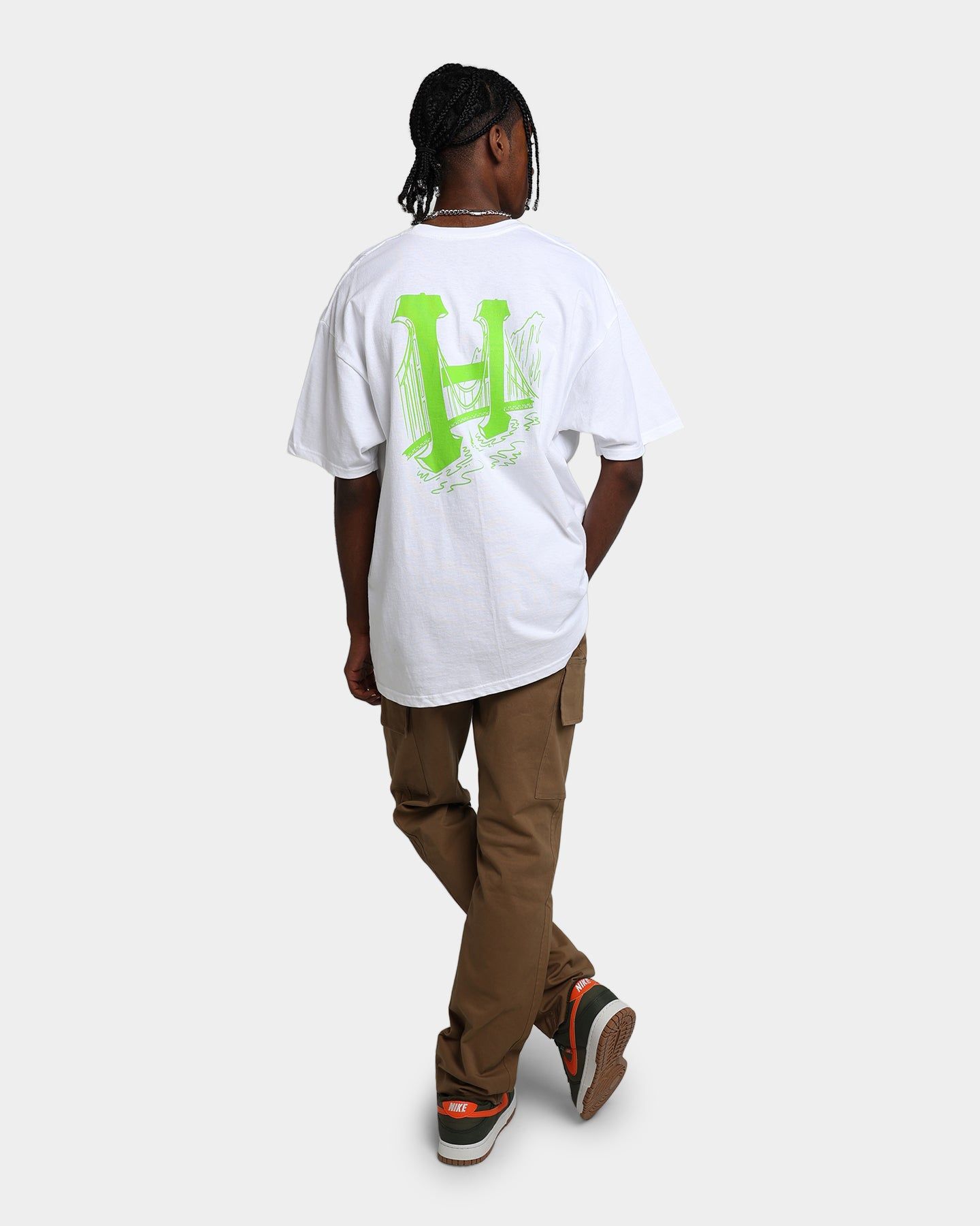 HUF Golden Gate Classic H Short Sleeve T-Shirt White sold by Culture Kings product image thumbnail 3