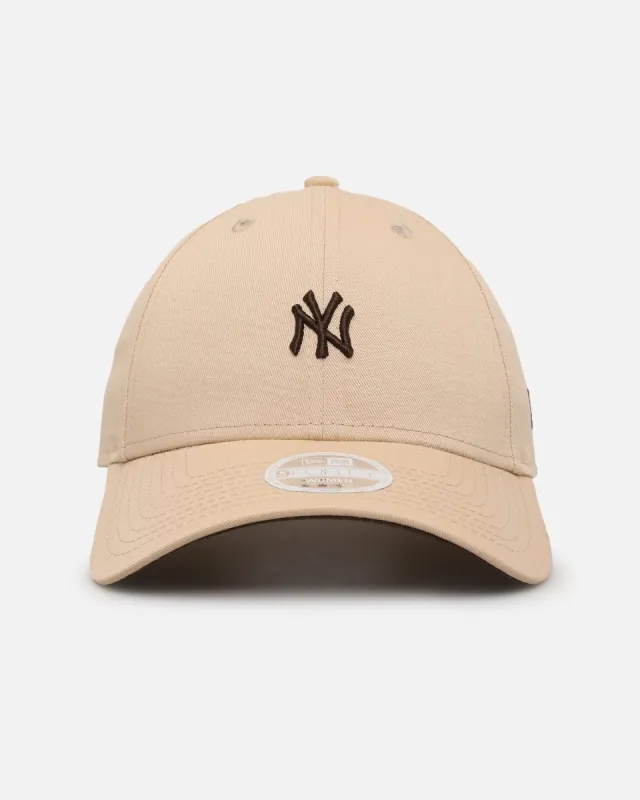 New Era Women's New York Yankees 9FORTY A-Frame Strapback Oat Milk/Real Tree sold by Culture Kings