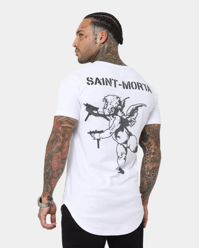 Saint Morta Lil Uzi El Duplo Short Sleeve T-Shirt White/Black sold by Culture Kings