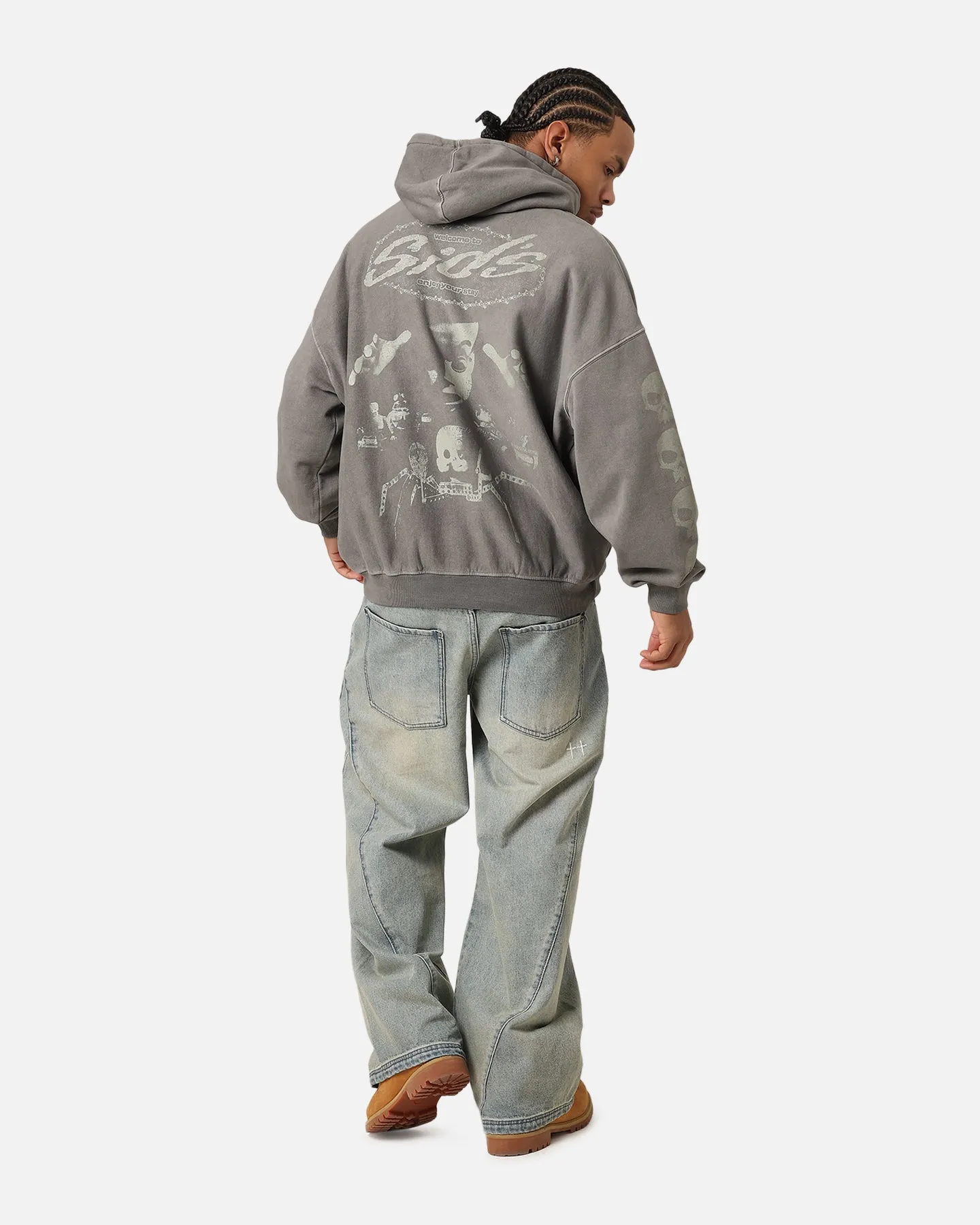 Vintage American Thrift Disney Pixar Sid Premium Hoodie Washed Charcoal sold by Culture Kings product image thumbnail 3