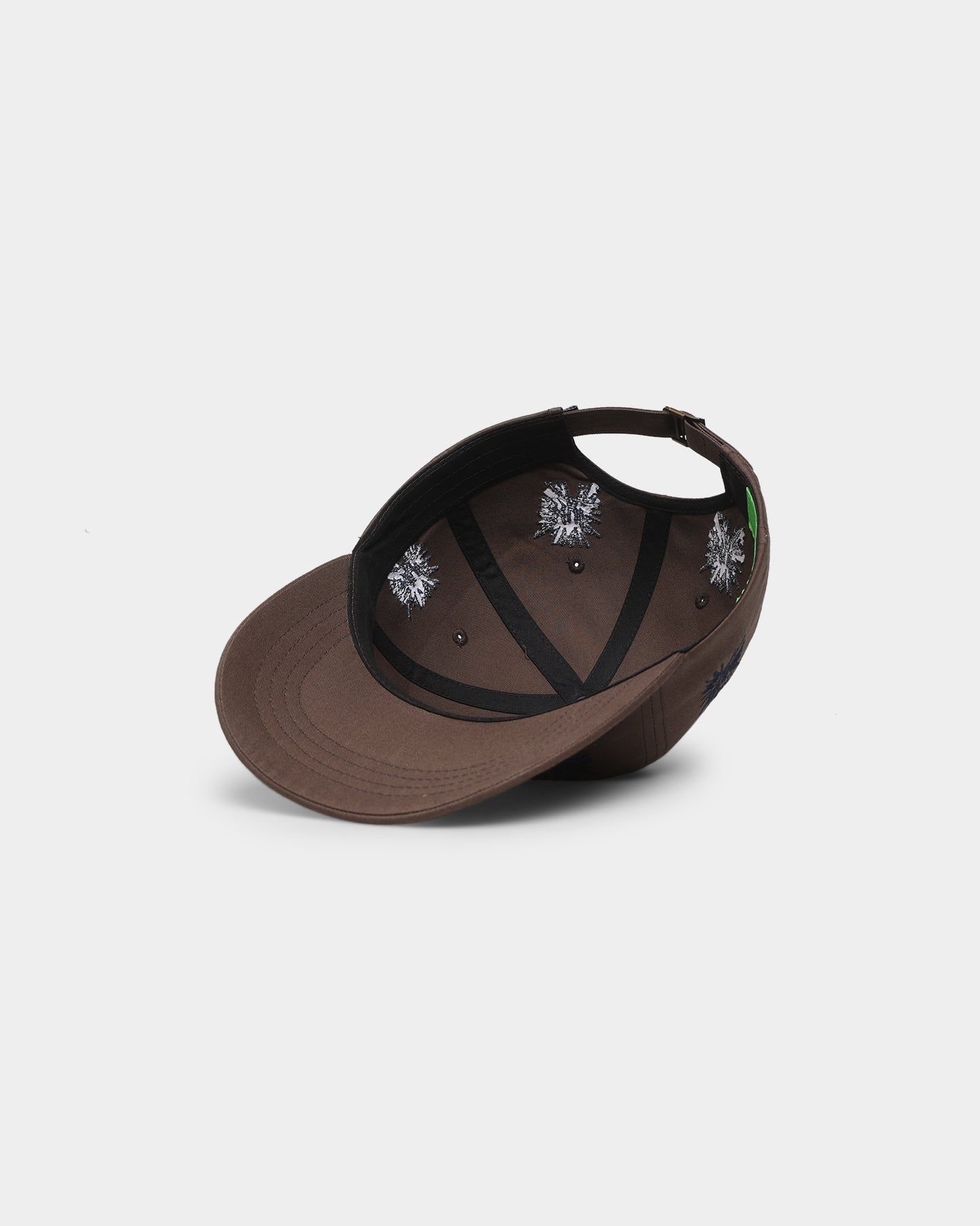 HUF Multi Hit 6-Panel Curved Visor Strapback Brown sold by Culture Kings product image thumbnail 7